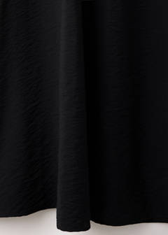Tie long skirt — Charcoal 7