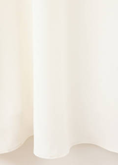 V-neck short-sleeved dress — White 7