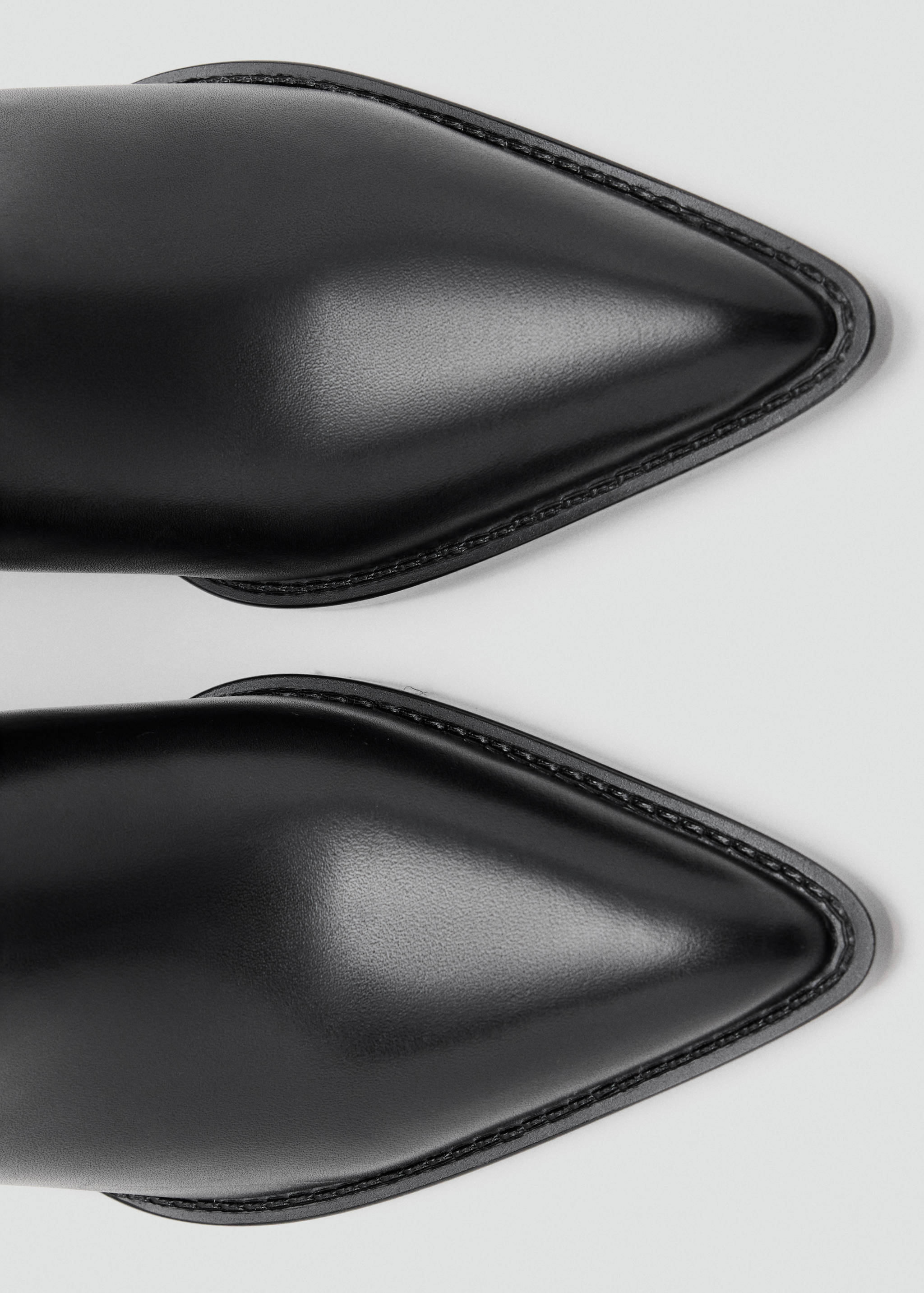 Bottes cuir talon bloc - Détail de l'article 2