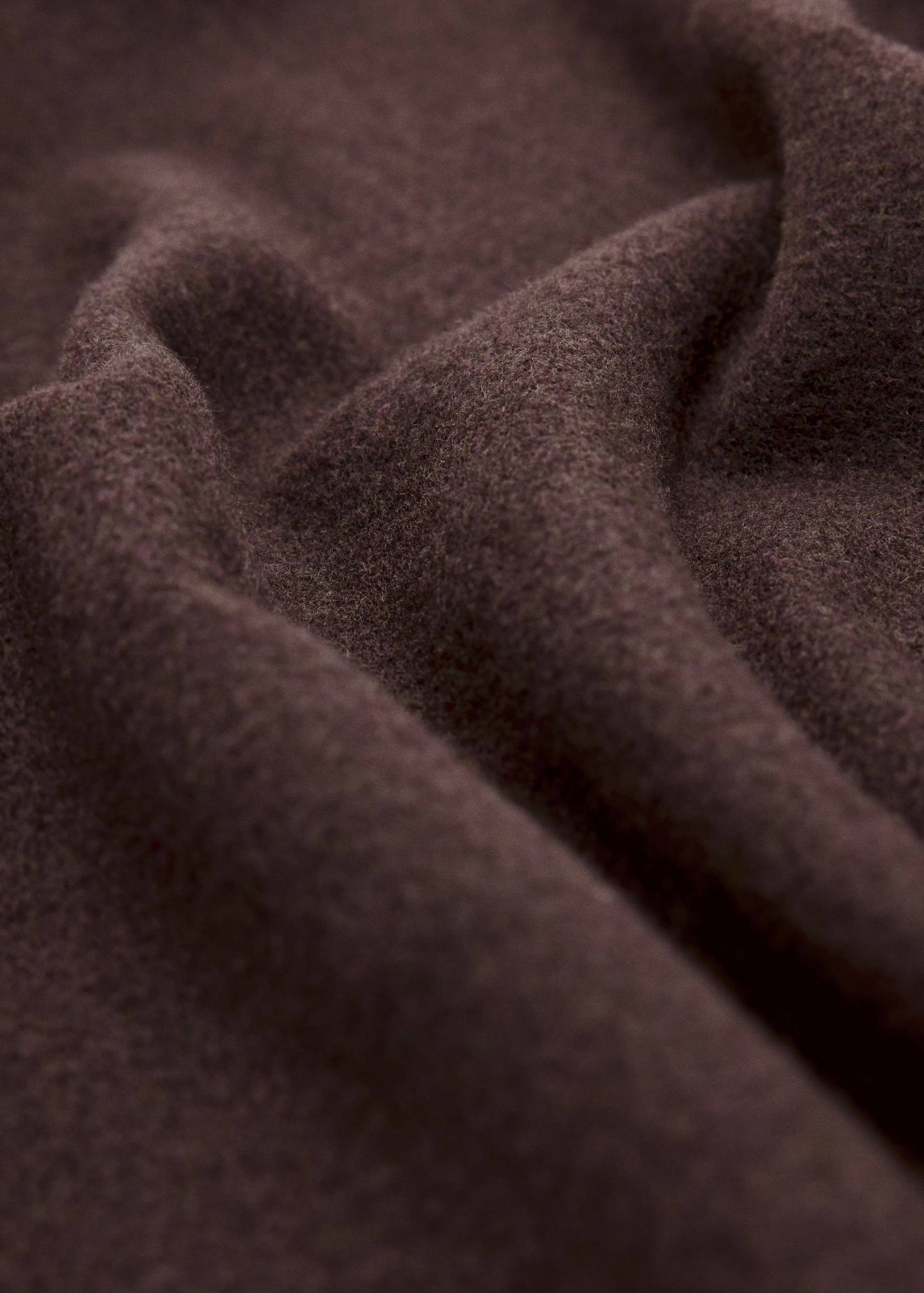 Fringed edge scarf - Medium plane