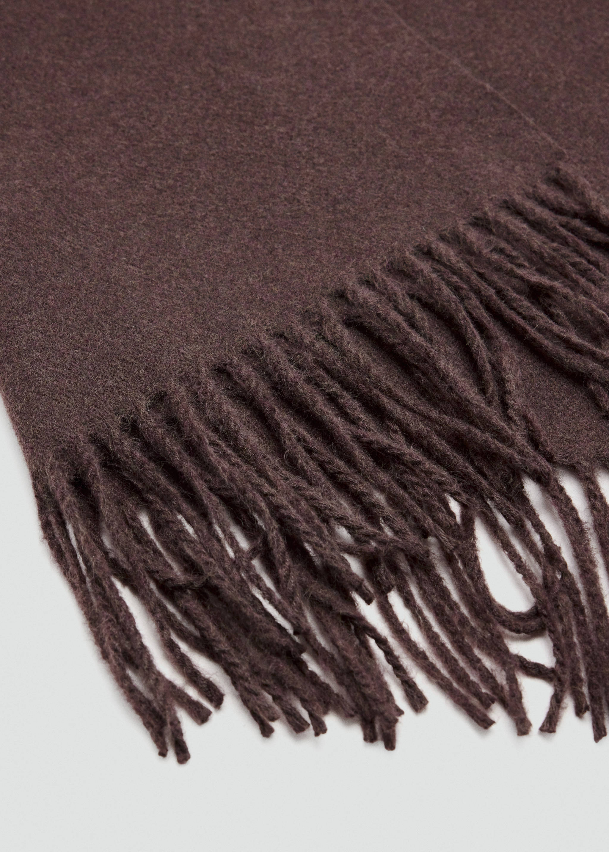 Fringed edge scarf - Details of the article 1