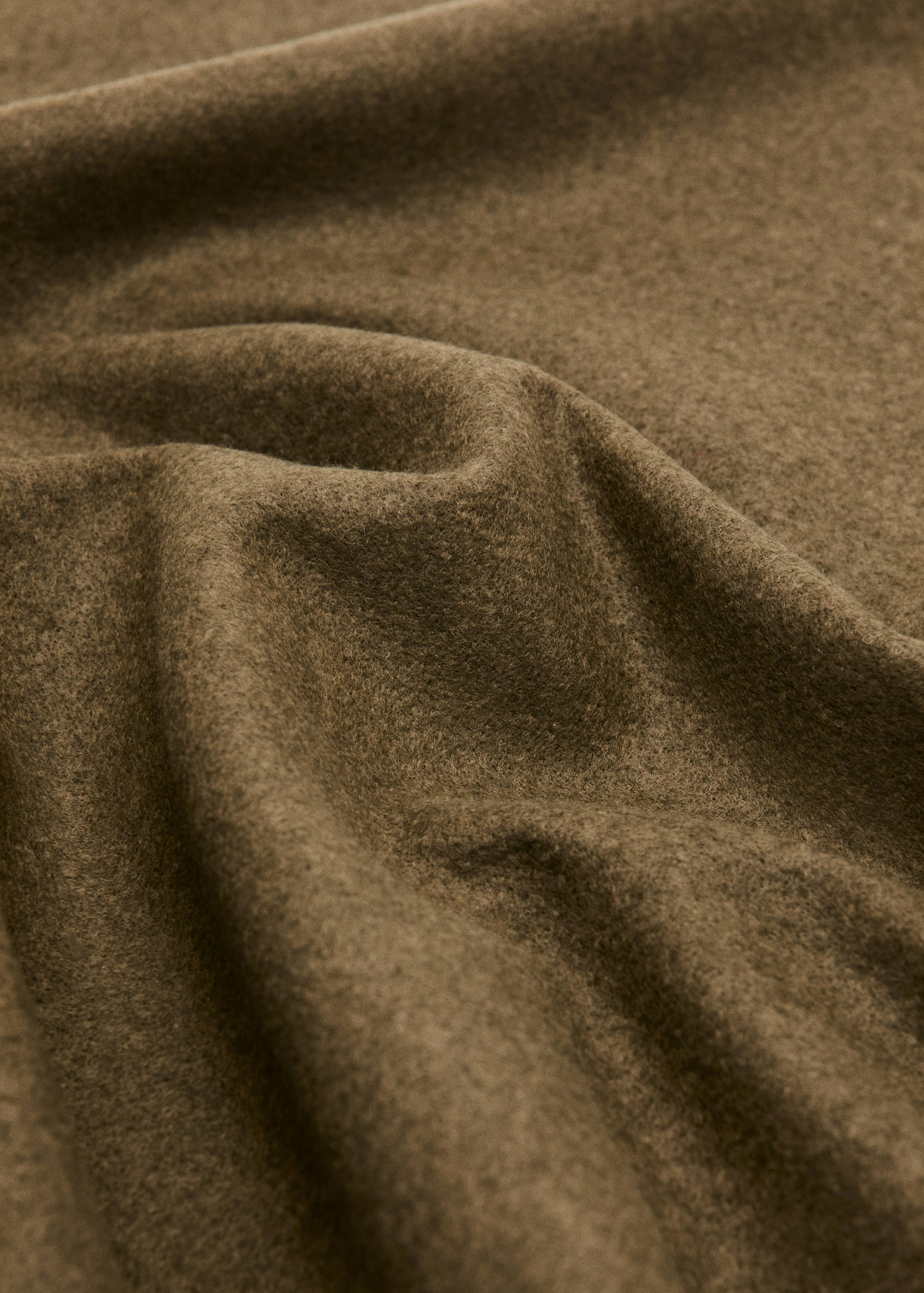 Fringed edge scarf - Medium plane