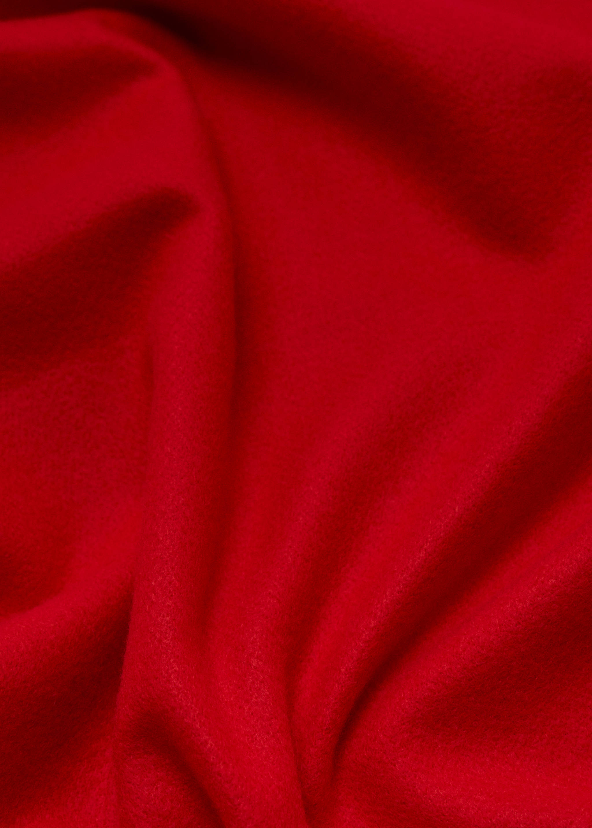 Fringed edge scarf - Medium plane