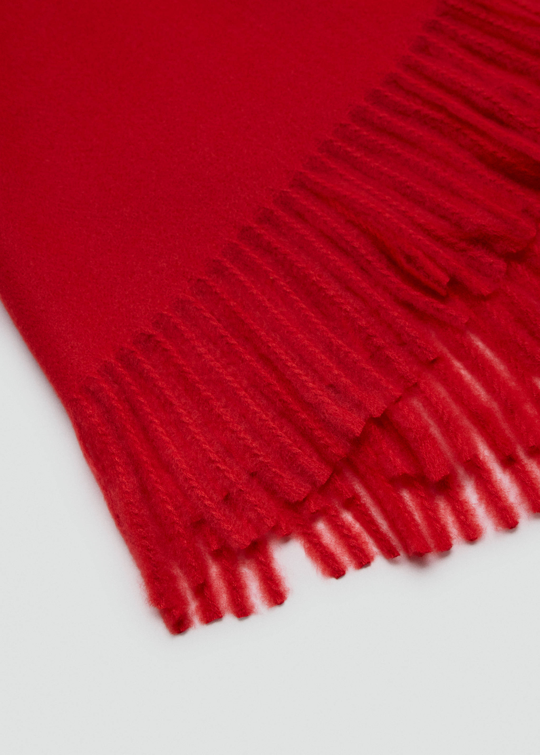Fringed edge scarf - Details of the article 1