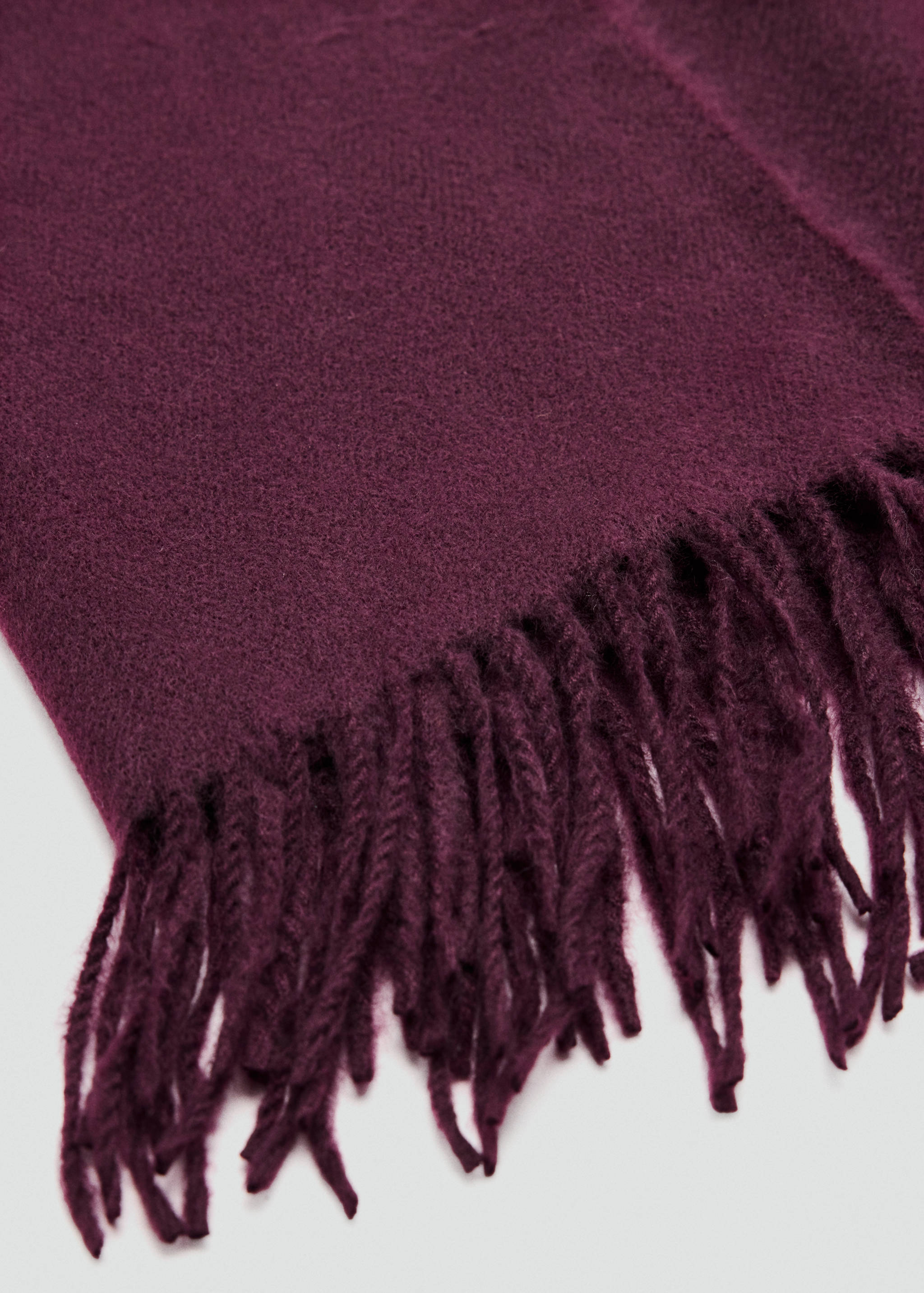 Fringed edge scarf - Details of the article 1