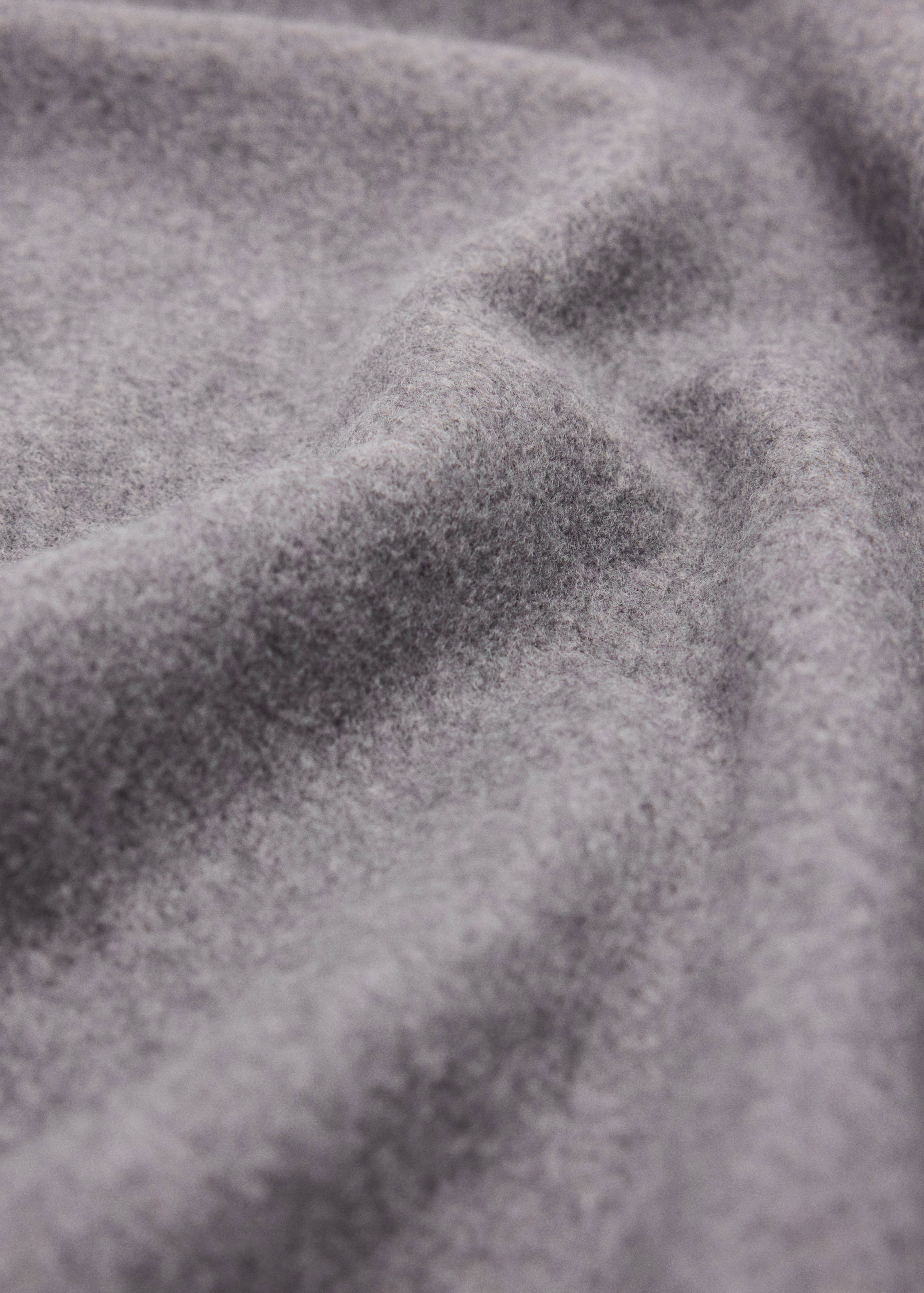 Fringed edge scarf - Medium plane