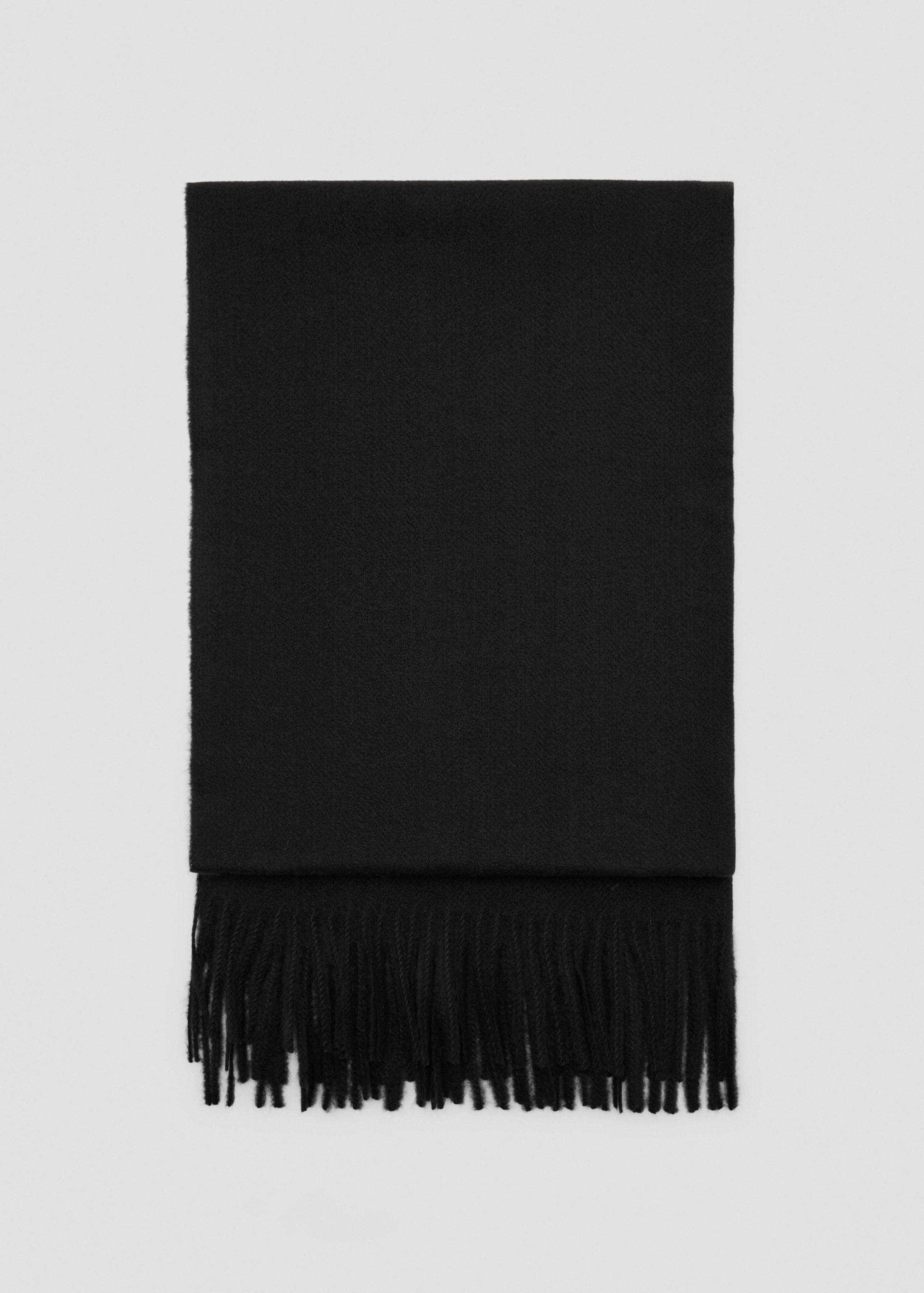 Fringed edge scarf - Article without model