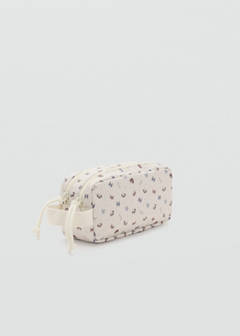 Dog print pouch — Ecru 2
