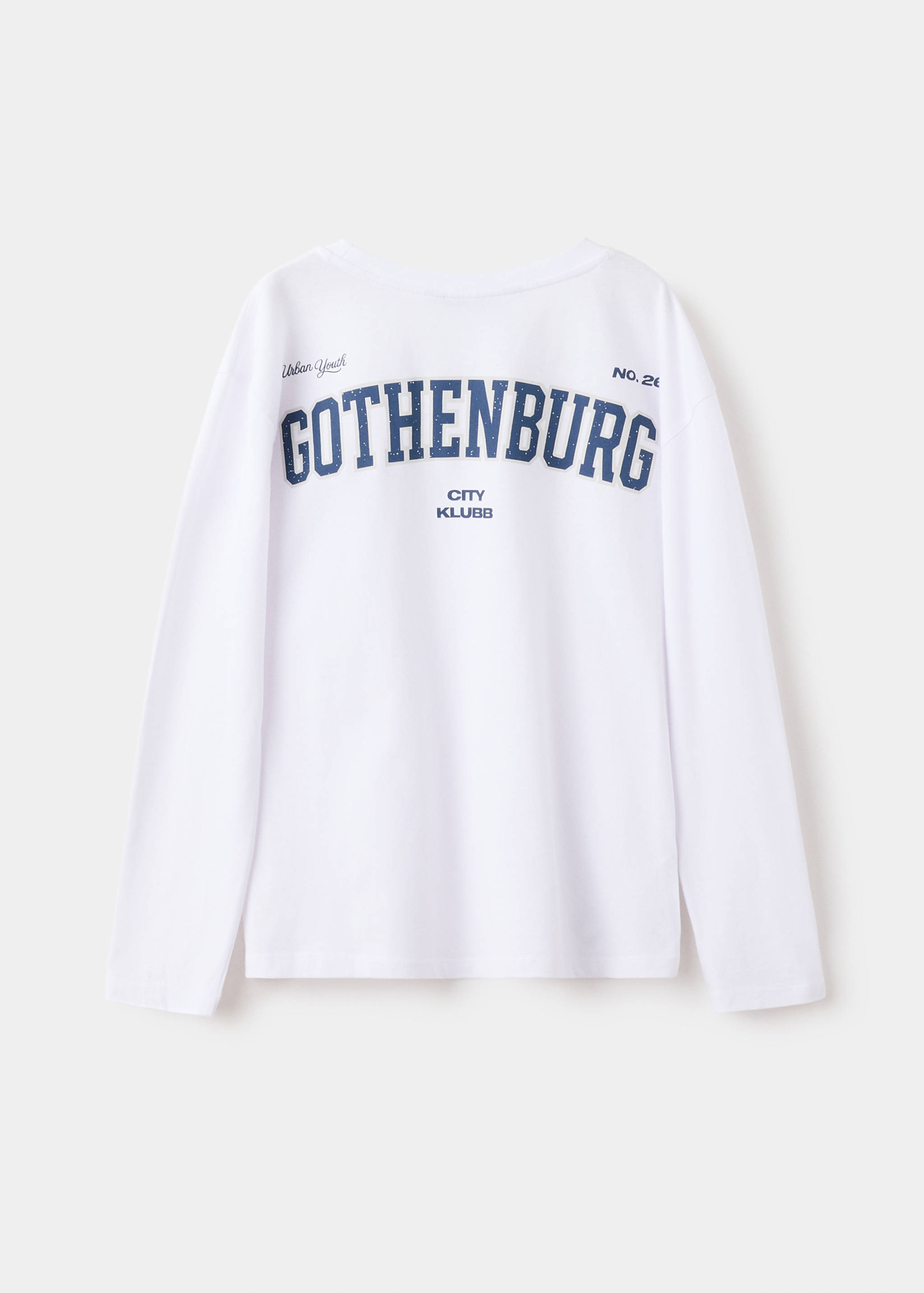 T-shirt en coton imprimé - Verso de l’article