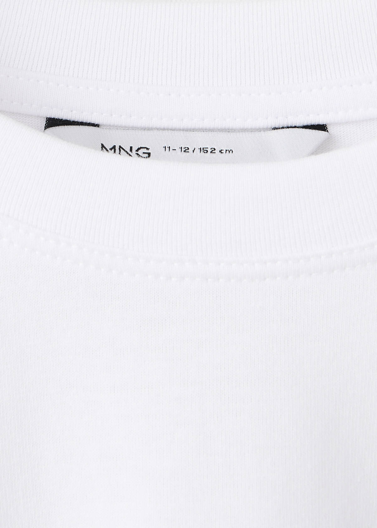 Printed cotton-blend t-shirt — White