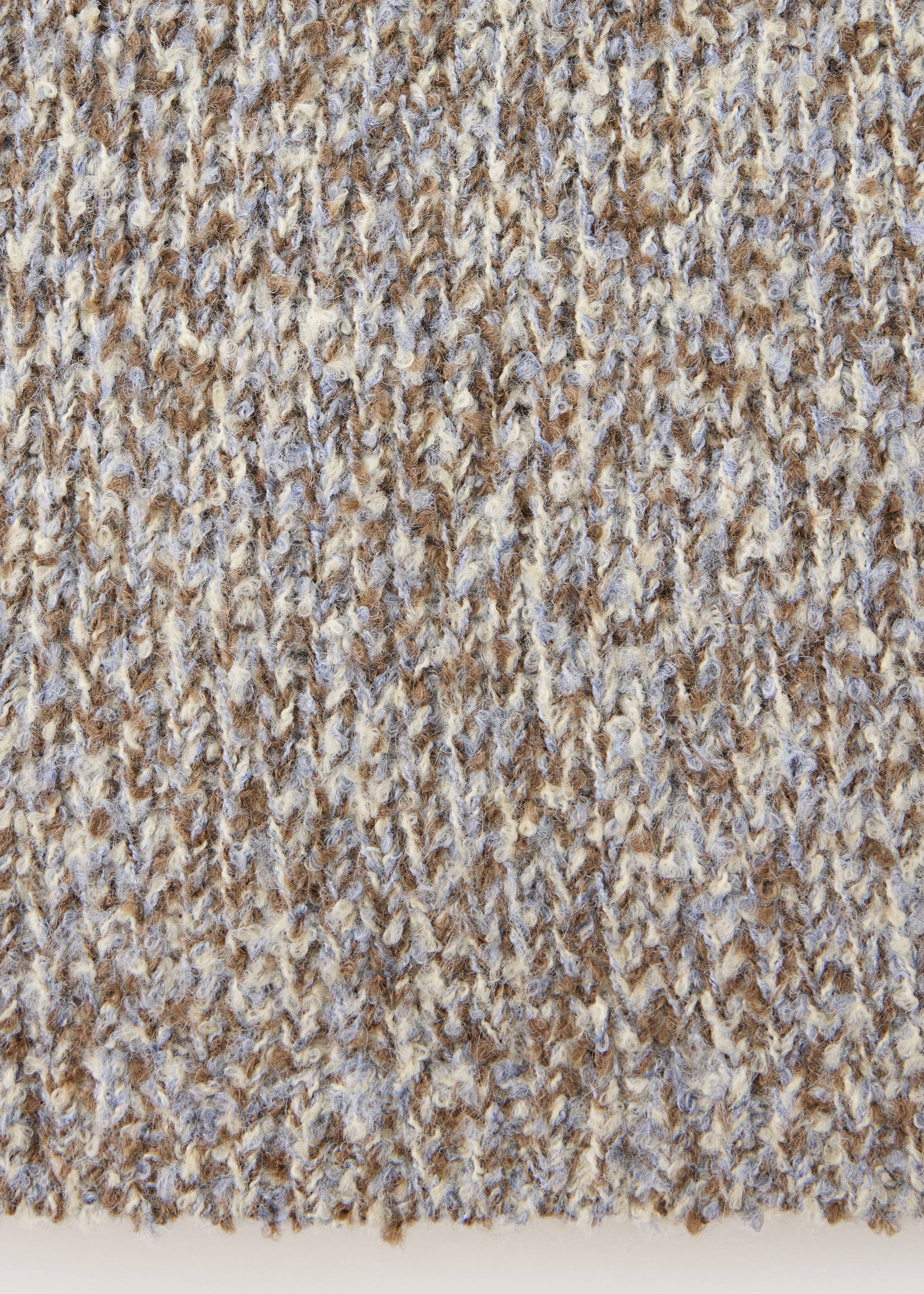 Braided-knit gilet - Details of the article 0