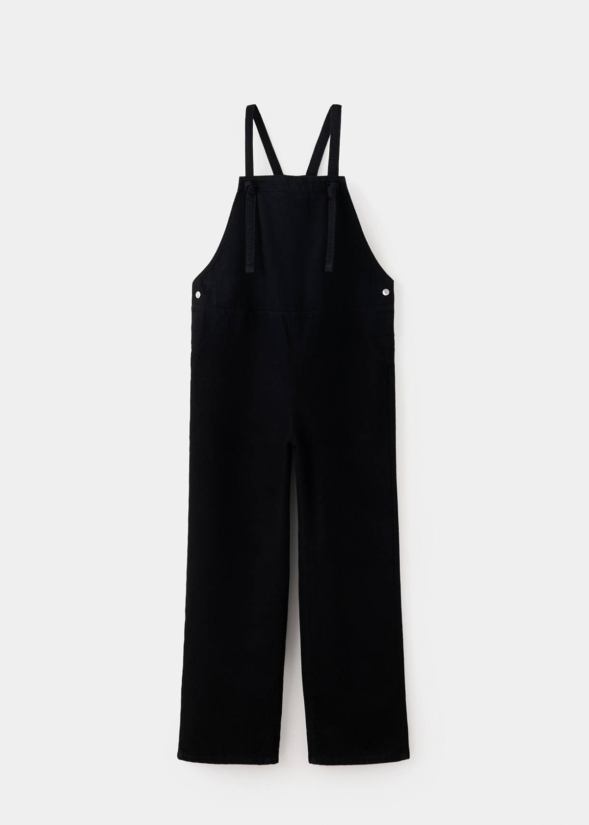 Maternity denim dungarees — Black denim