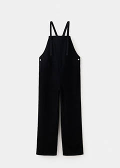 Maternity denim dungarees — Black denim 5
