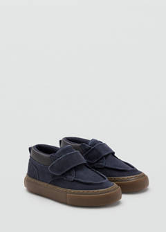 Bovine leather ankle boot — Navy 2