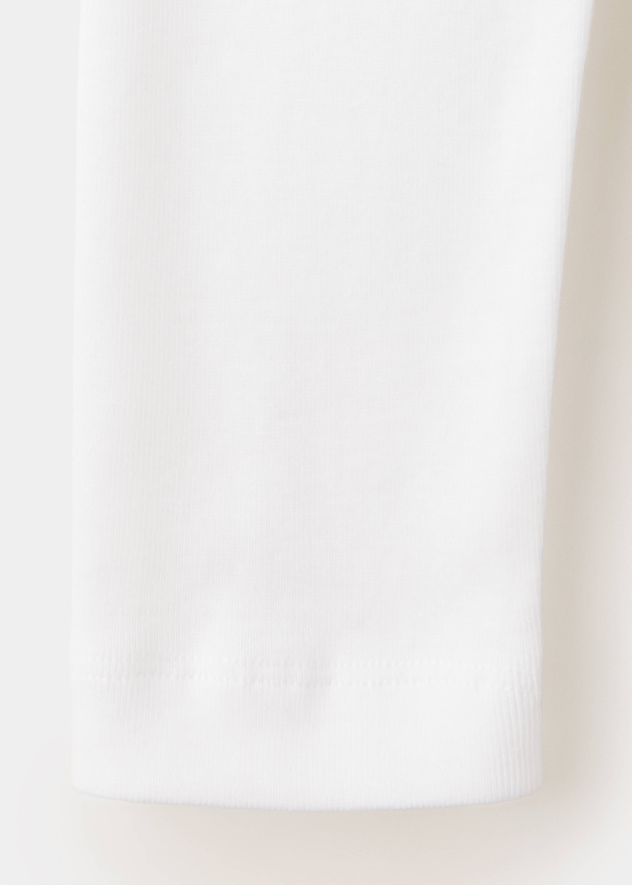 Fitted cotton t-shirt - Details of the article 0