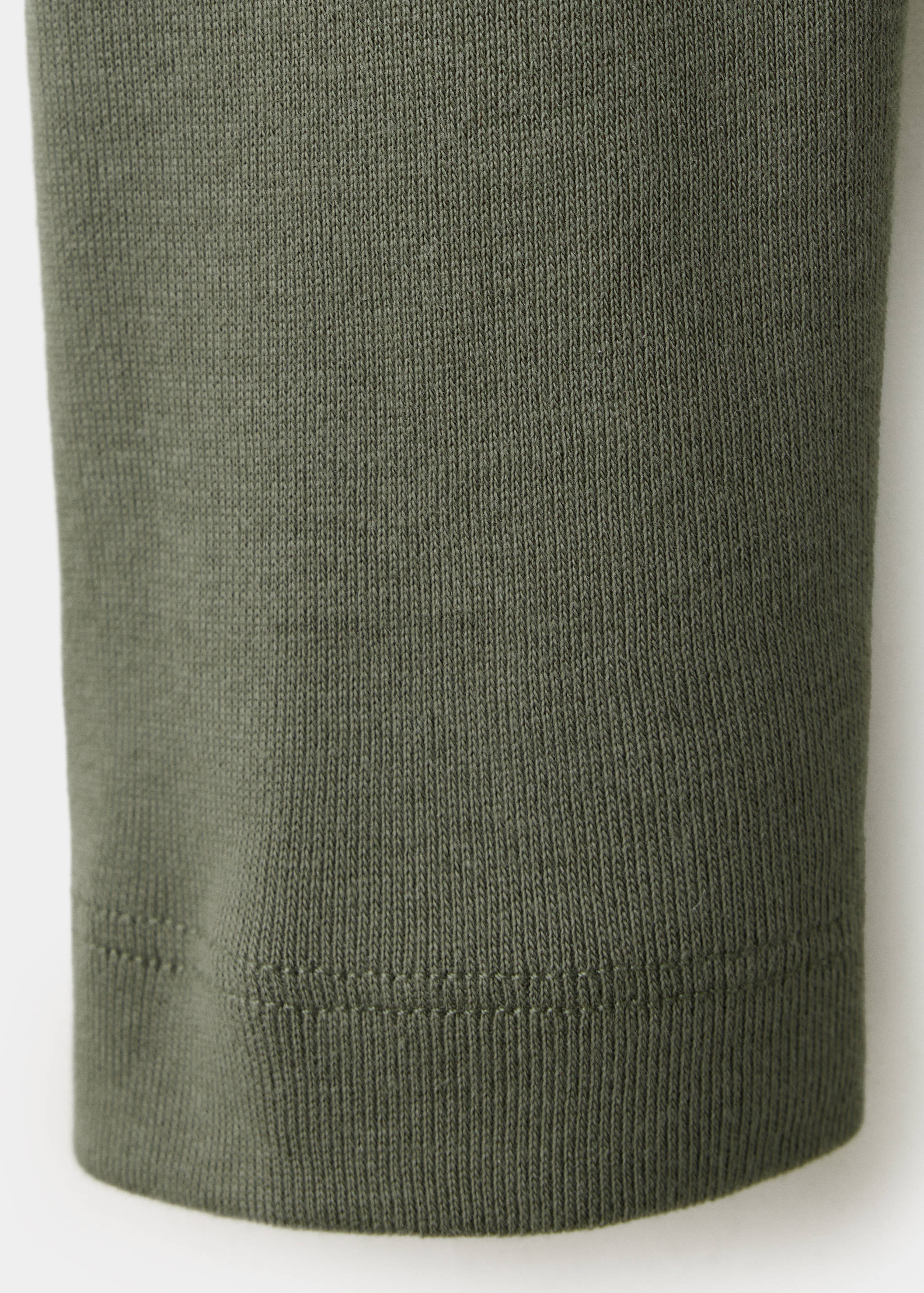 Fitted cotton t-shirt - Details of the article 8