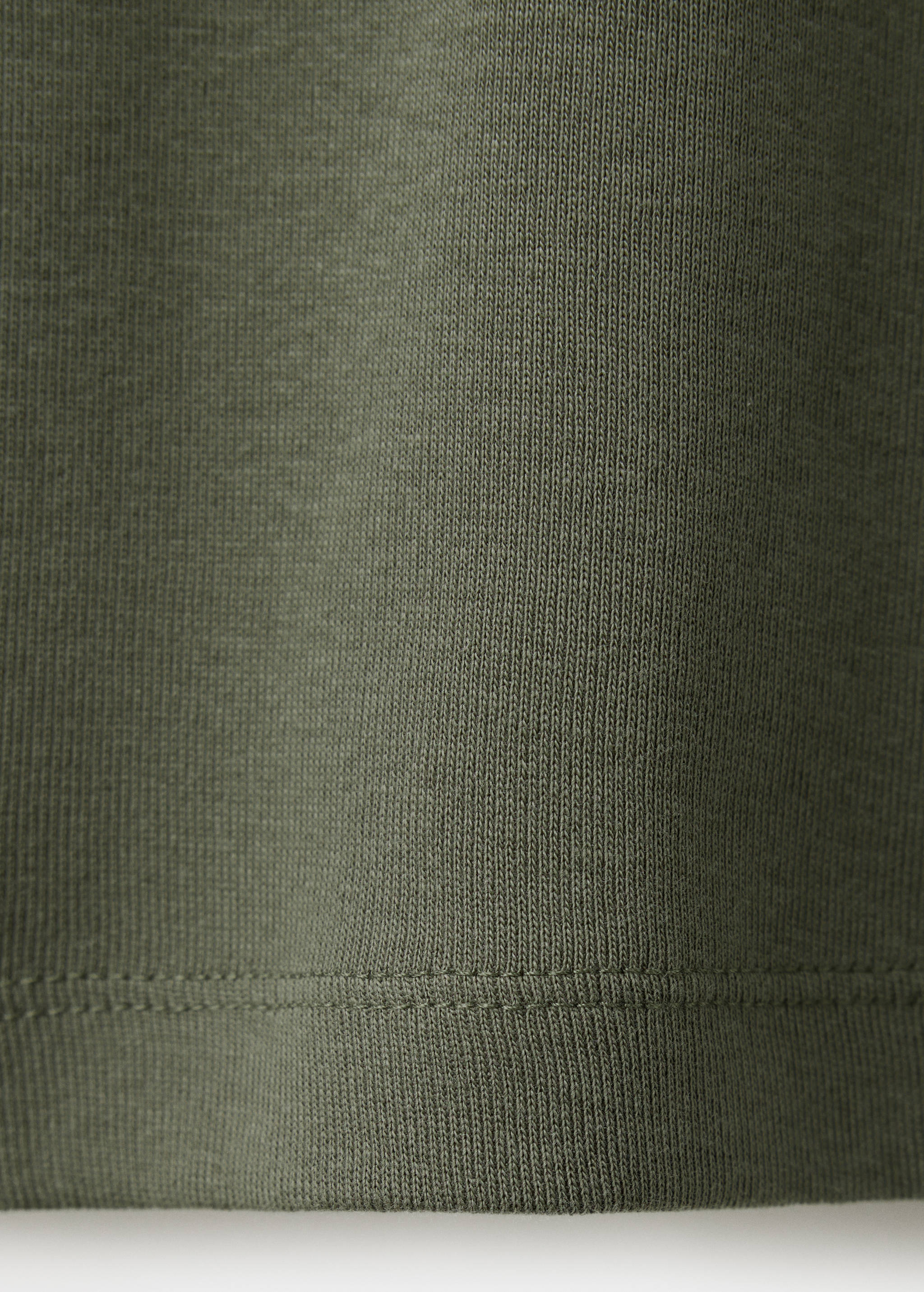 Fitted cotton t-shirt - Details of the article 0