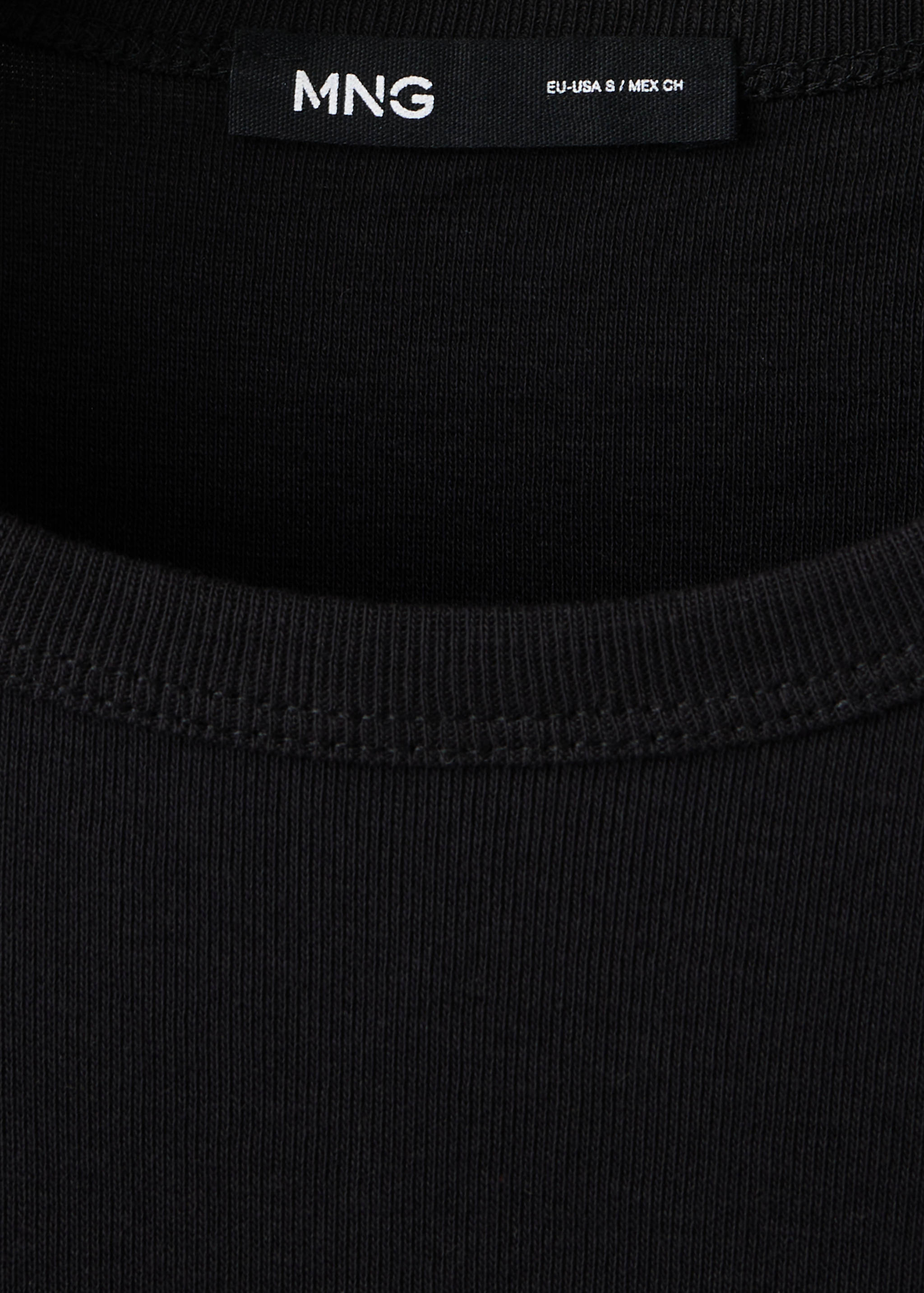 Fitted cotton t-shirt - Details of the article 8