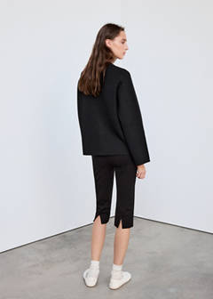 Straight jacket with frogging fastenings — Black 3