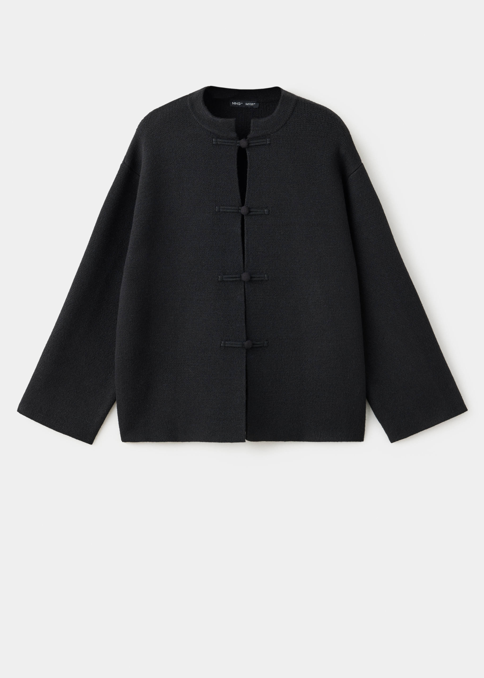 Straight jacket with frogging fastenings - Article without model