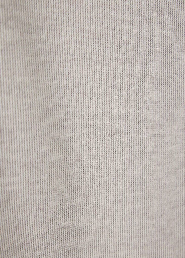 Ribbed straight-leg trousers — Sand