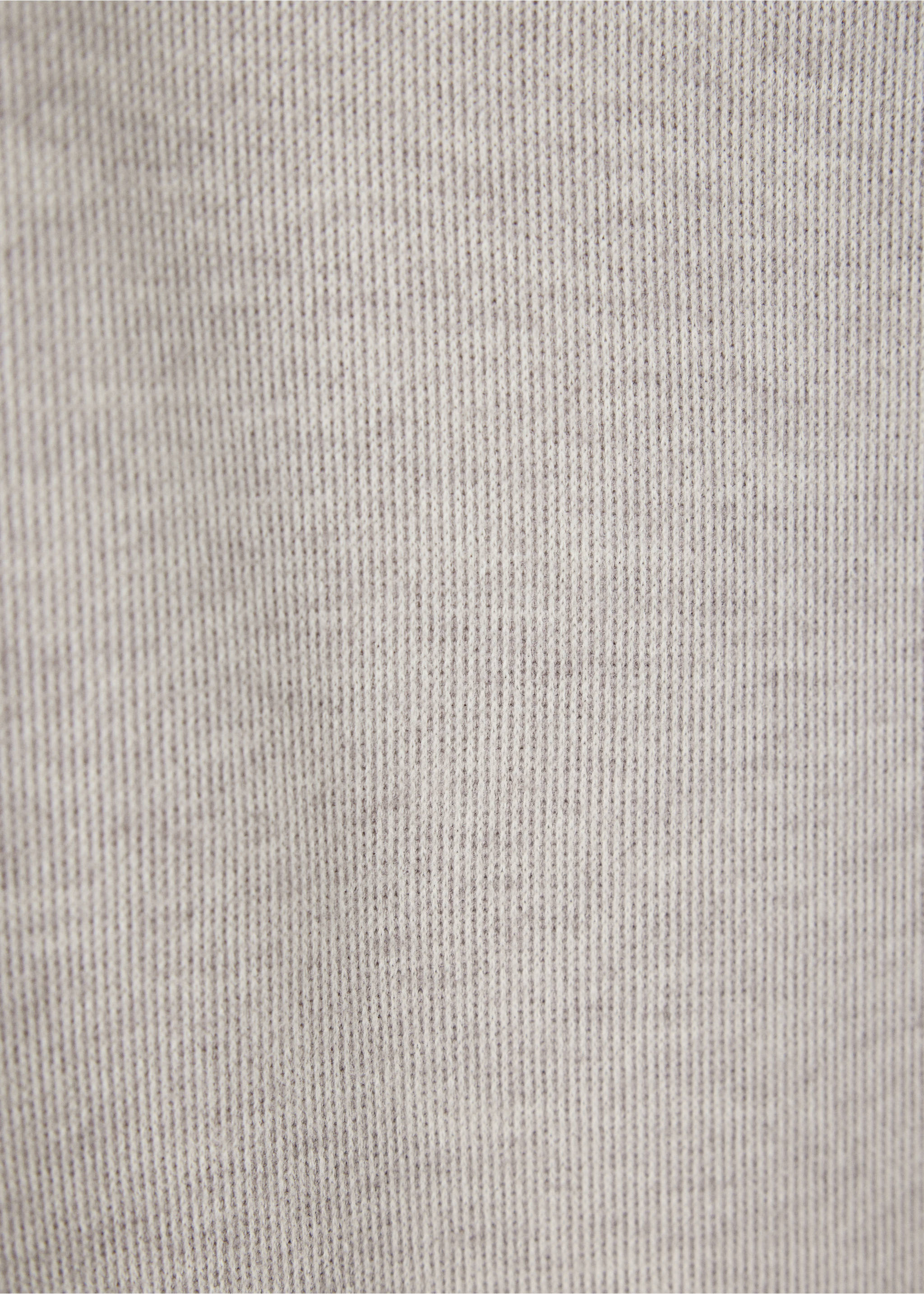 Ribbed straight-leg trousers - Details of the article 0, Sand. Ref: 37095848-00.