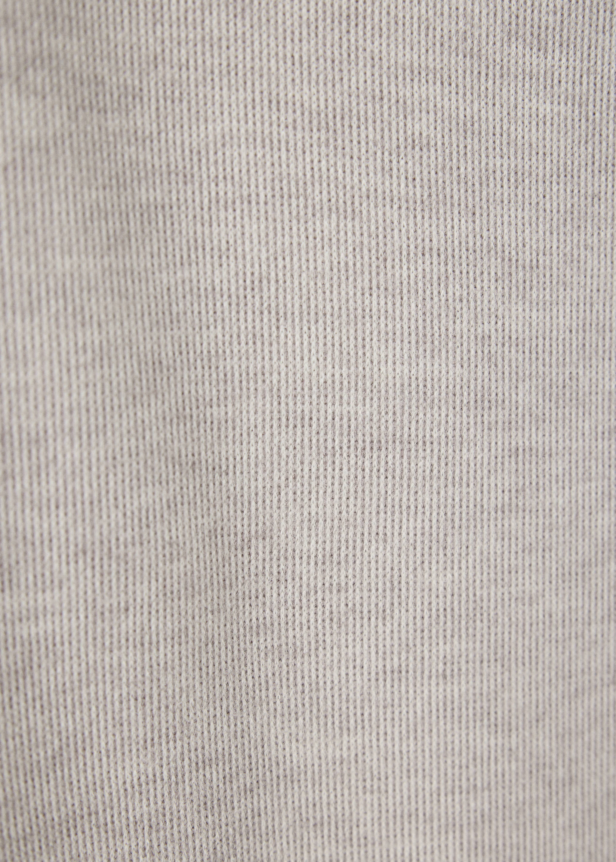 Ribbed straight-leg trousers - Details of the article 0