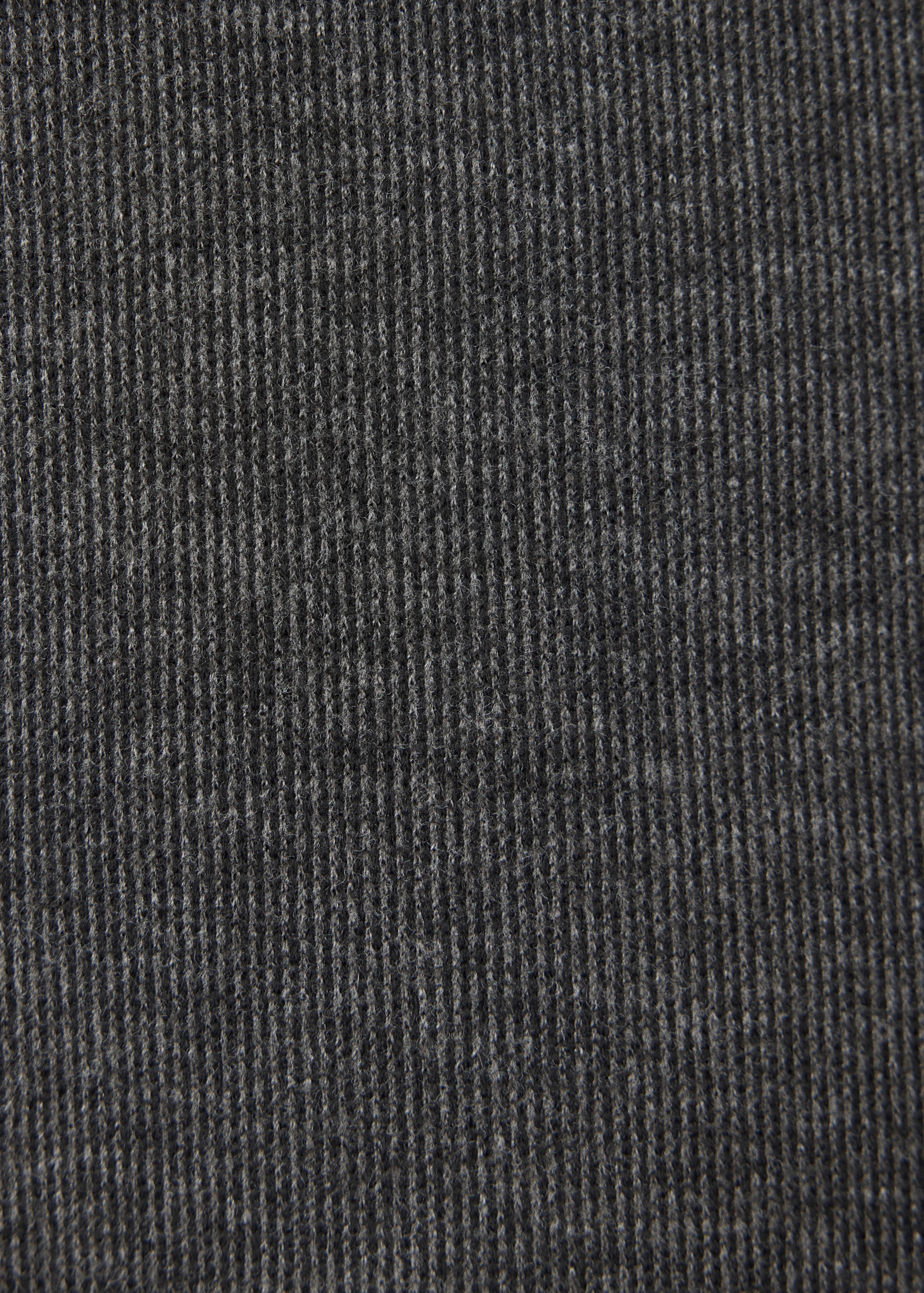 Ribbed straight-leg trousers - Details of the article 0