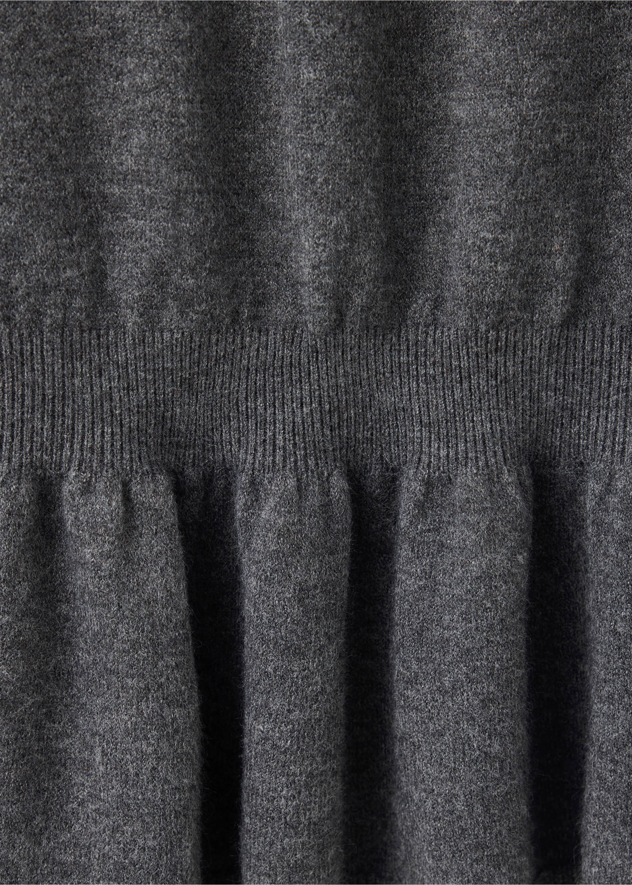Robe maille col polo - Détail de l'article 0, Gris anthracite. Ref: 37095850-00.