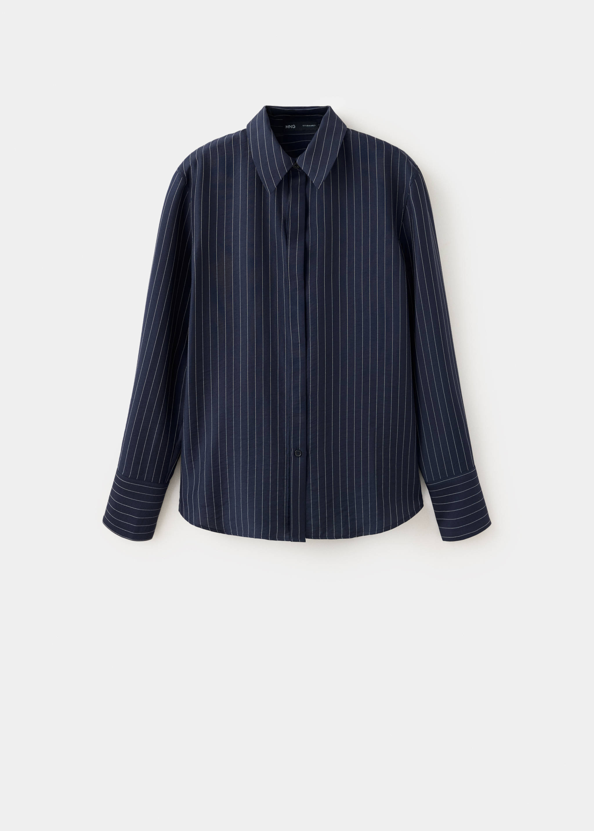 Modal pinstripe shirt - Article without model