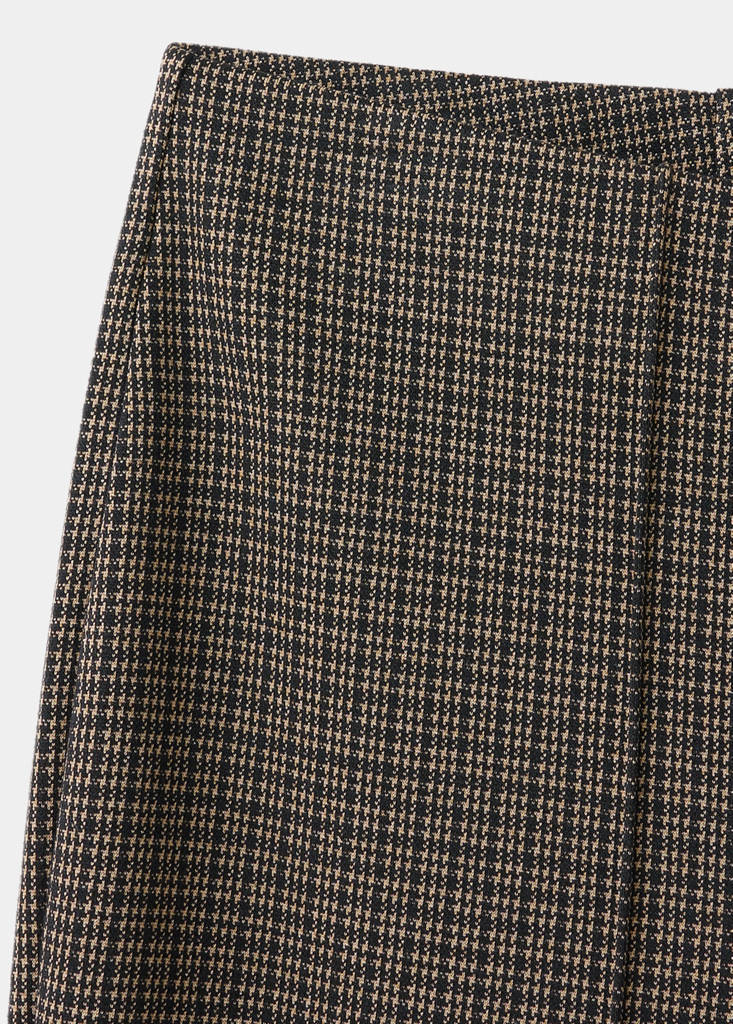 Straight seam leggings — Medium Brown