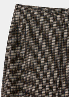 Straight seam leggings — Medium Brown 7