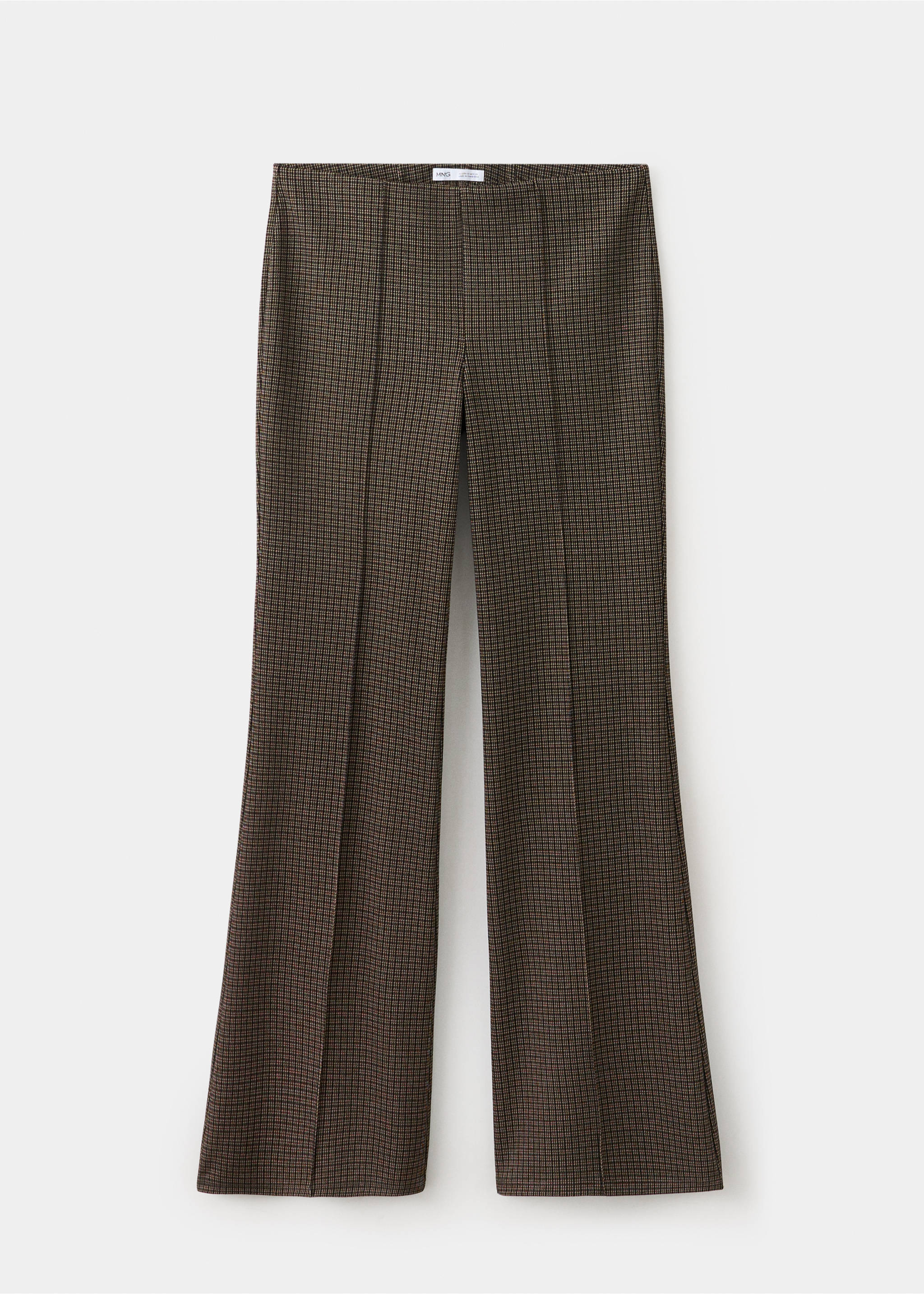Leggings retos com costuras - Artigo sem modelo, Castanho-médio. Ref: 37095854-00.