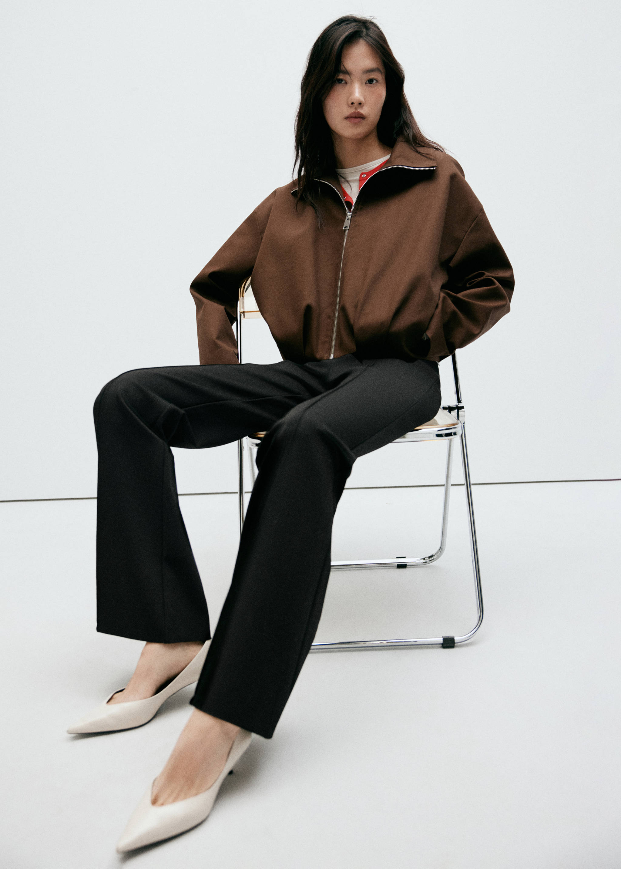 Straight seam leggings - Details of the article 1