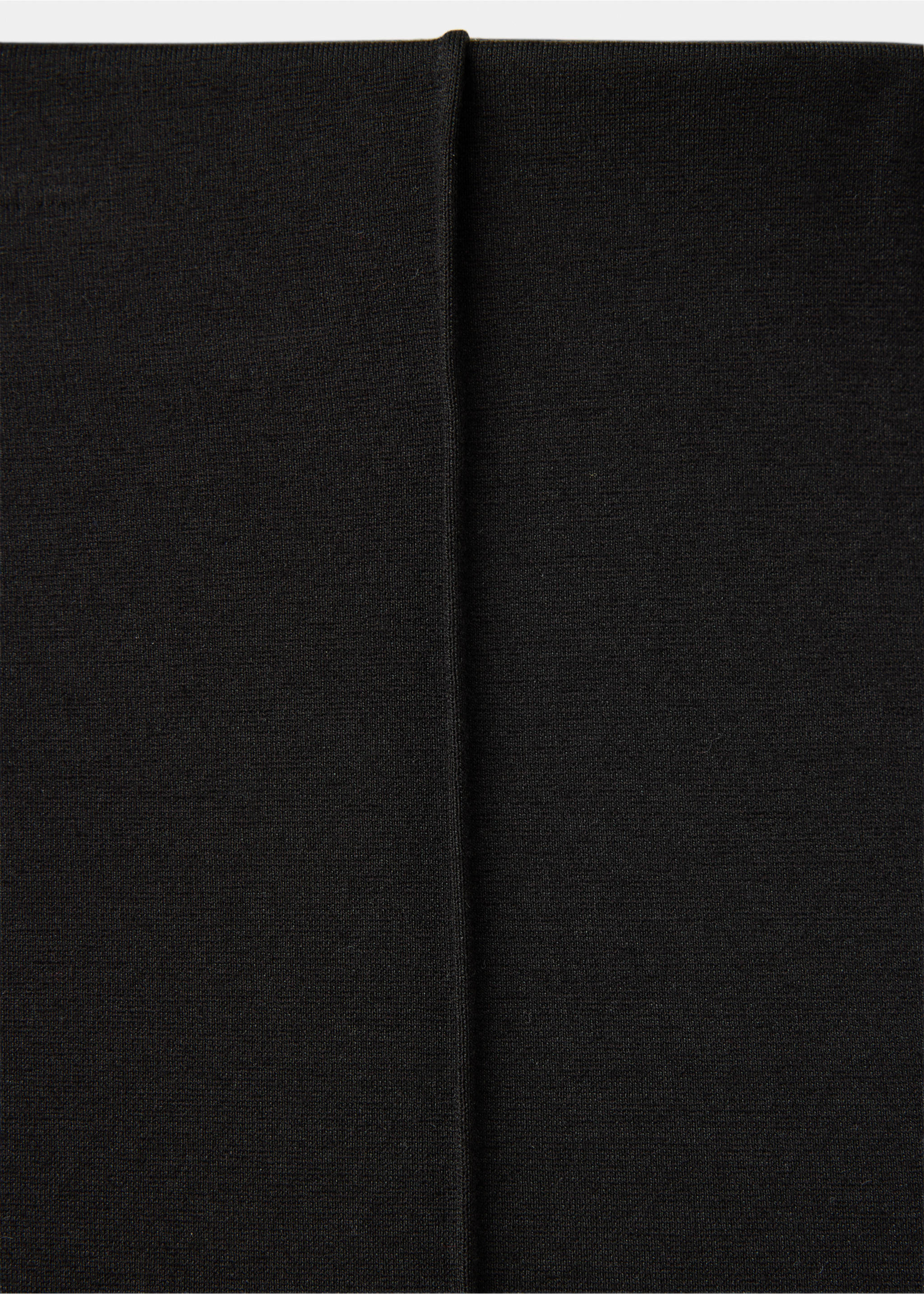 Straight seam leggings - Details of the article 8, Black. Ref: 37095854-00.