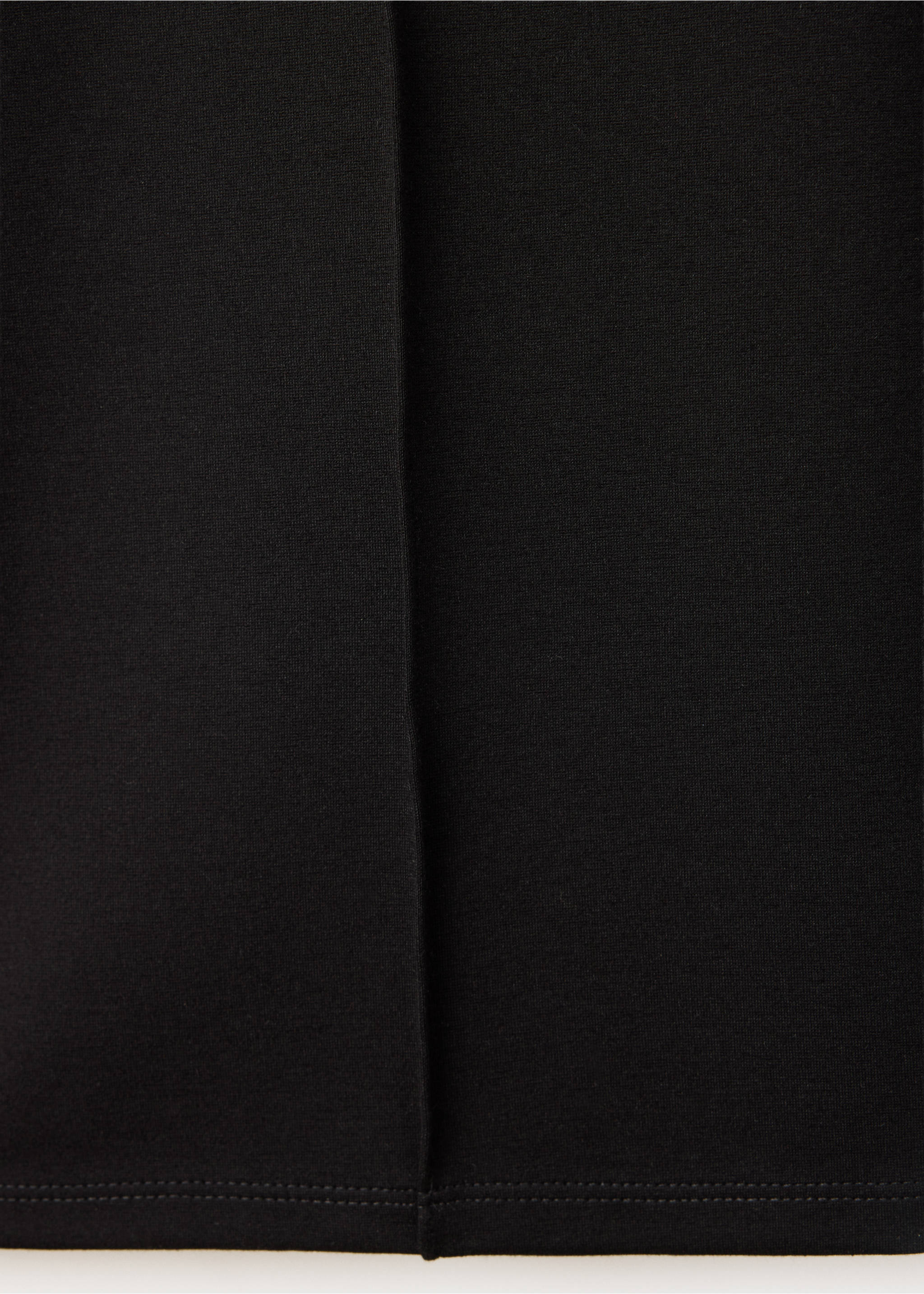 Straight seam leggings - Details of the article 0, Black. Ref: 37095854-00.