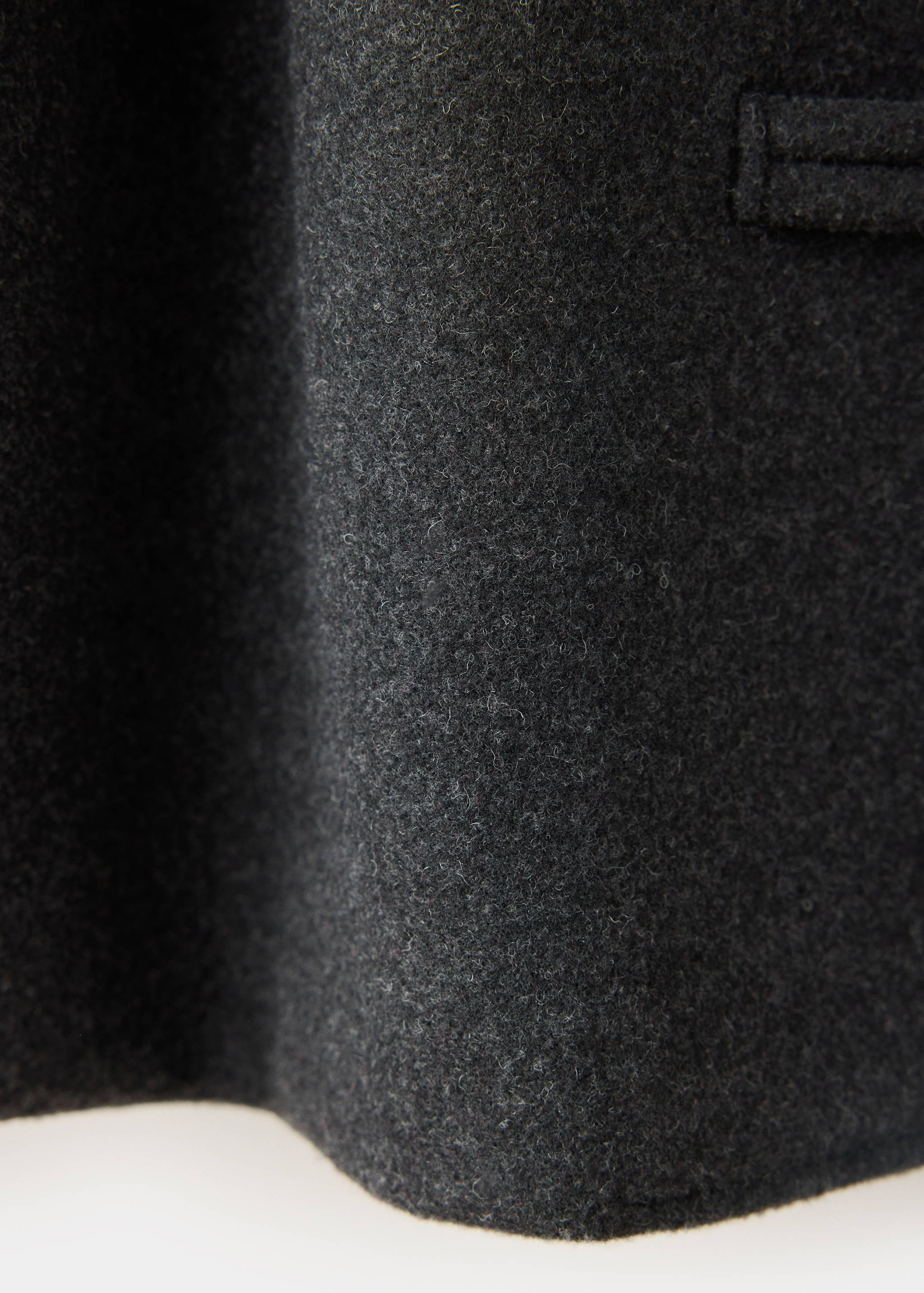 Straight-cut jacket with toggle closures - Details of the article 0