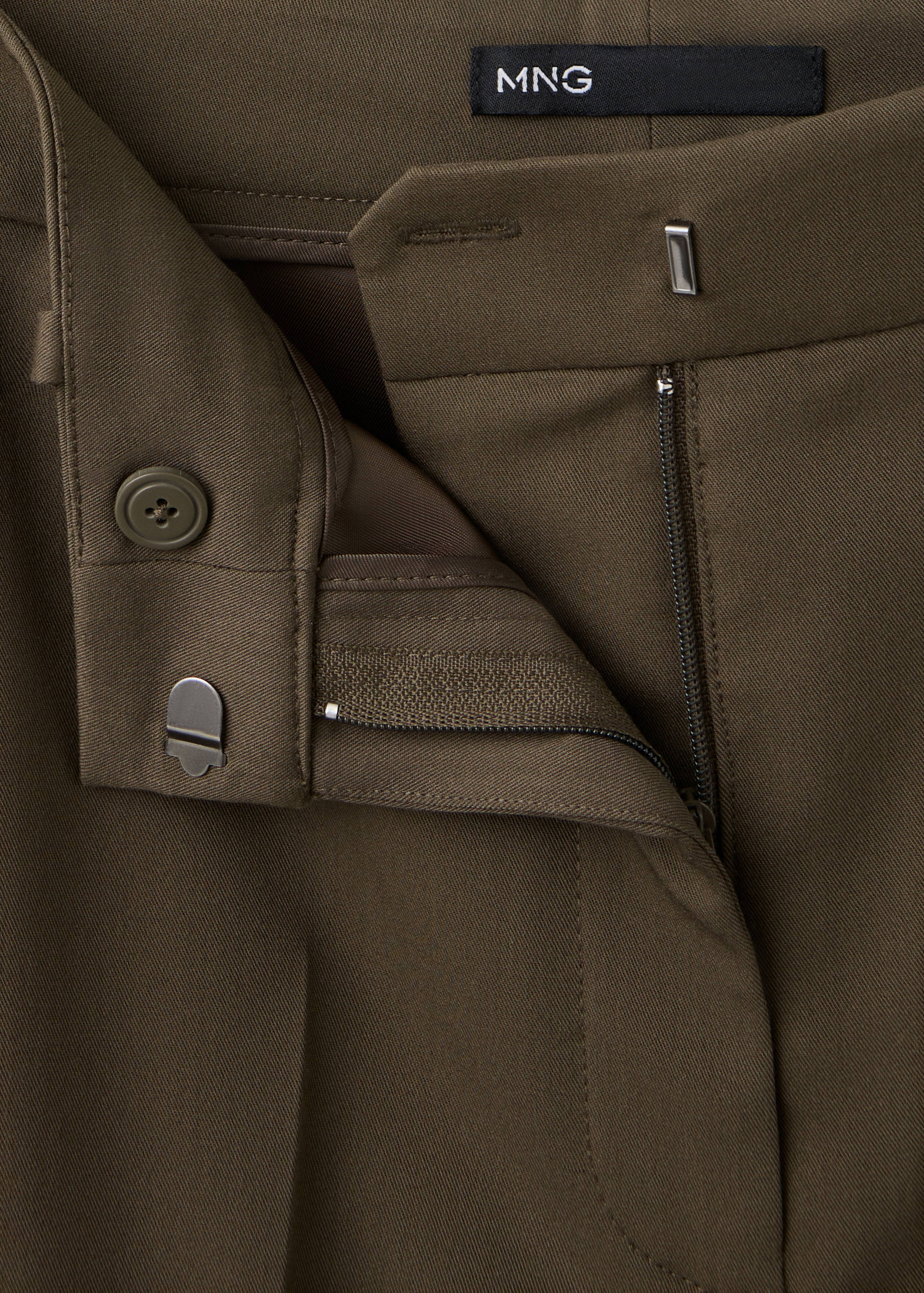 Straight suit trousers - Details of the article 8