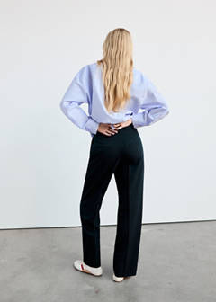 Straight suit trousers — Dark Navy 13