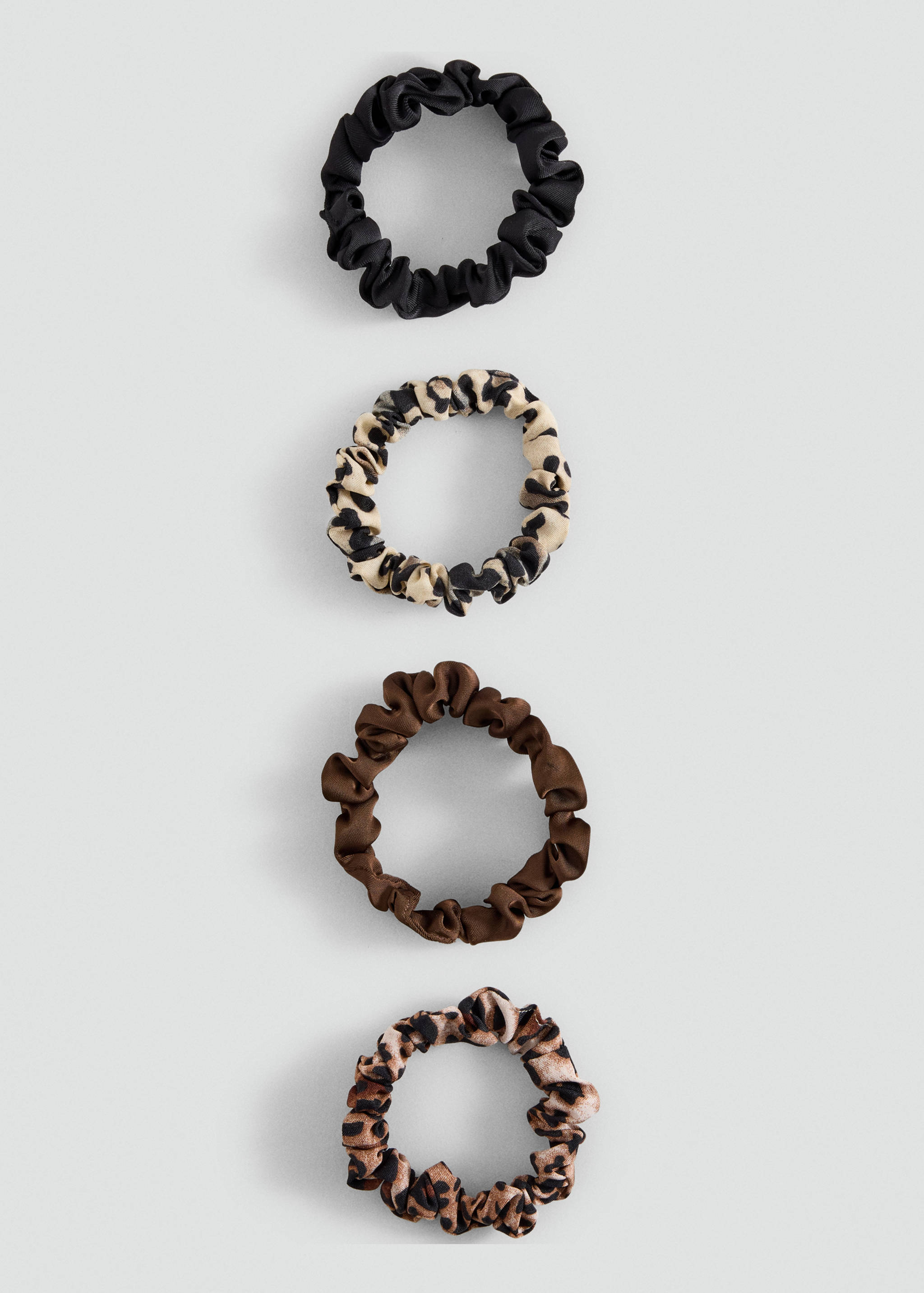 Set of 4 assorted hair ties - Article without model
