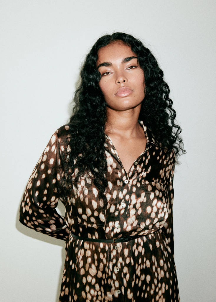 Bambi shirt dress thumbnail 6