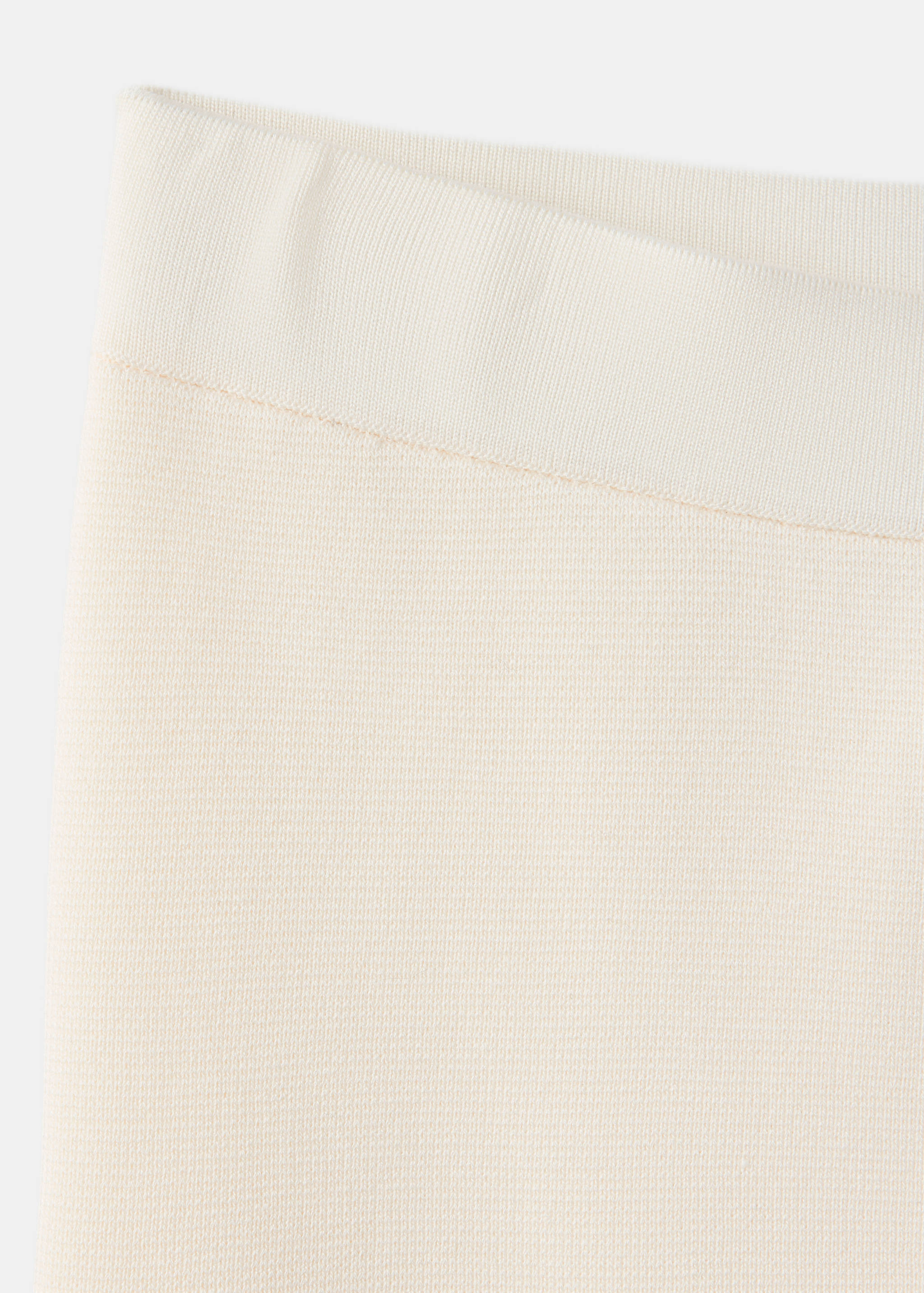 Fine-knit straight-fit trousers - Details of the article 8