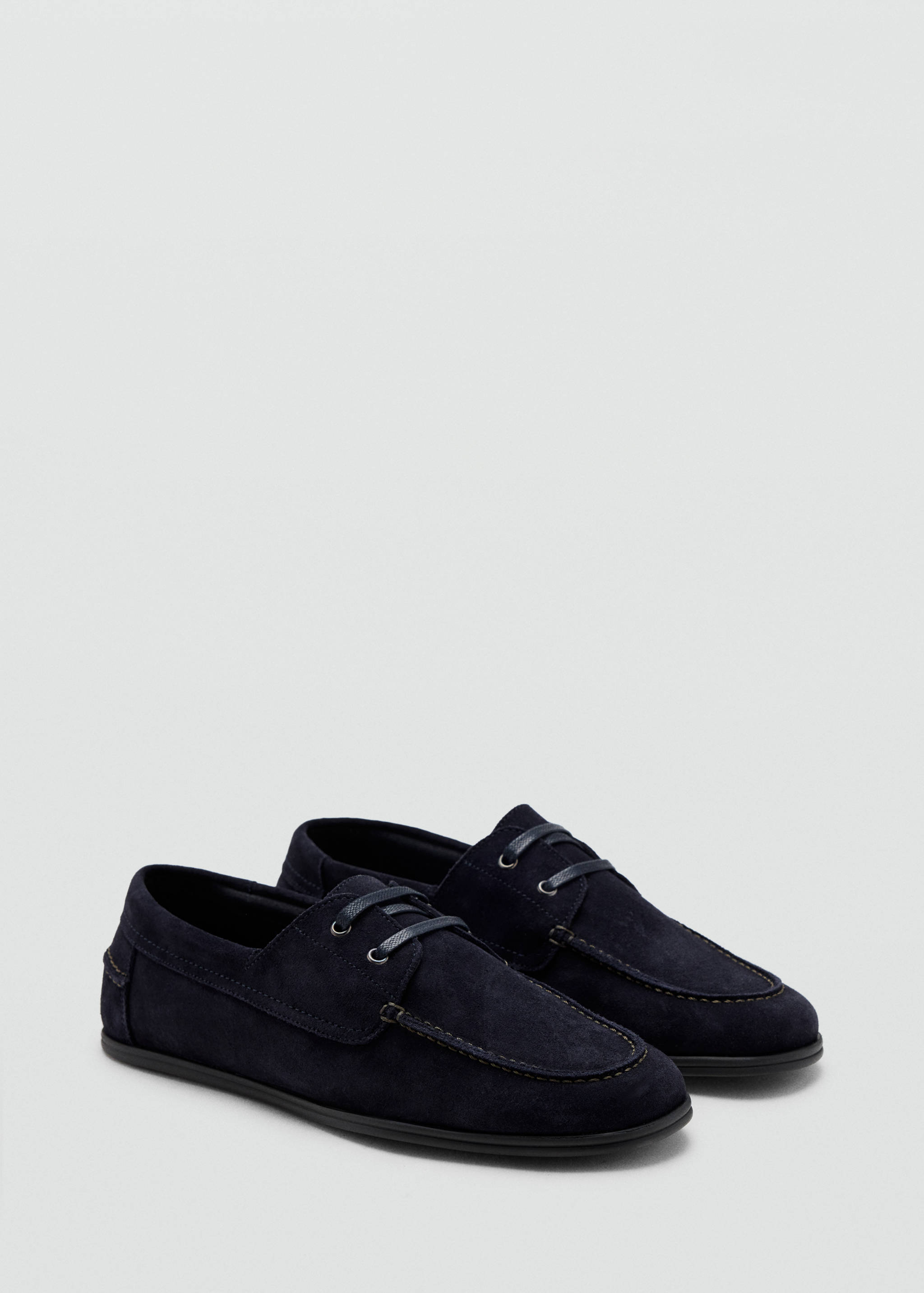 Denim boat shoe - Medium plane
