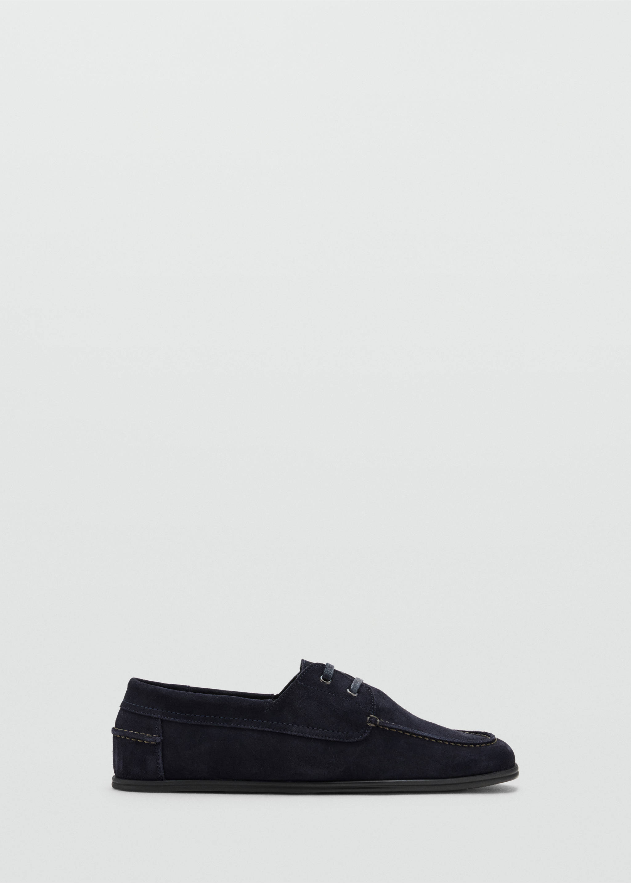 Denim boat shoe - Article without model, Indigo Blue. Ref: 37095881-00.