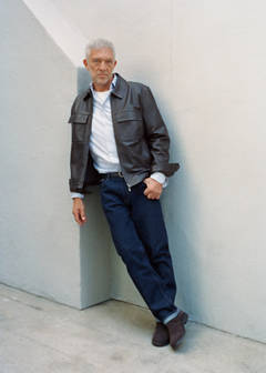 100% leather jacket with pockets — Chocolate 15