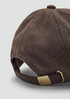 Cap with visor — Chocolate 3