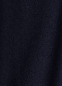 Fine-knit cardigan in 100% merino wool — Navy 8
