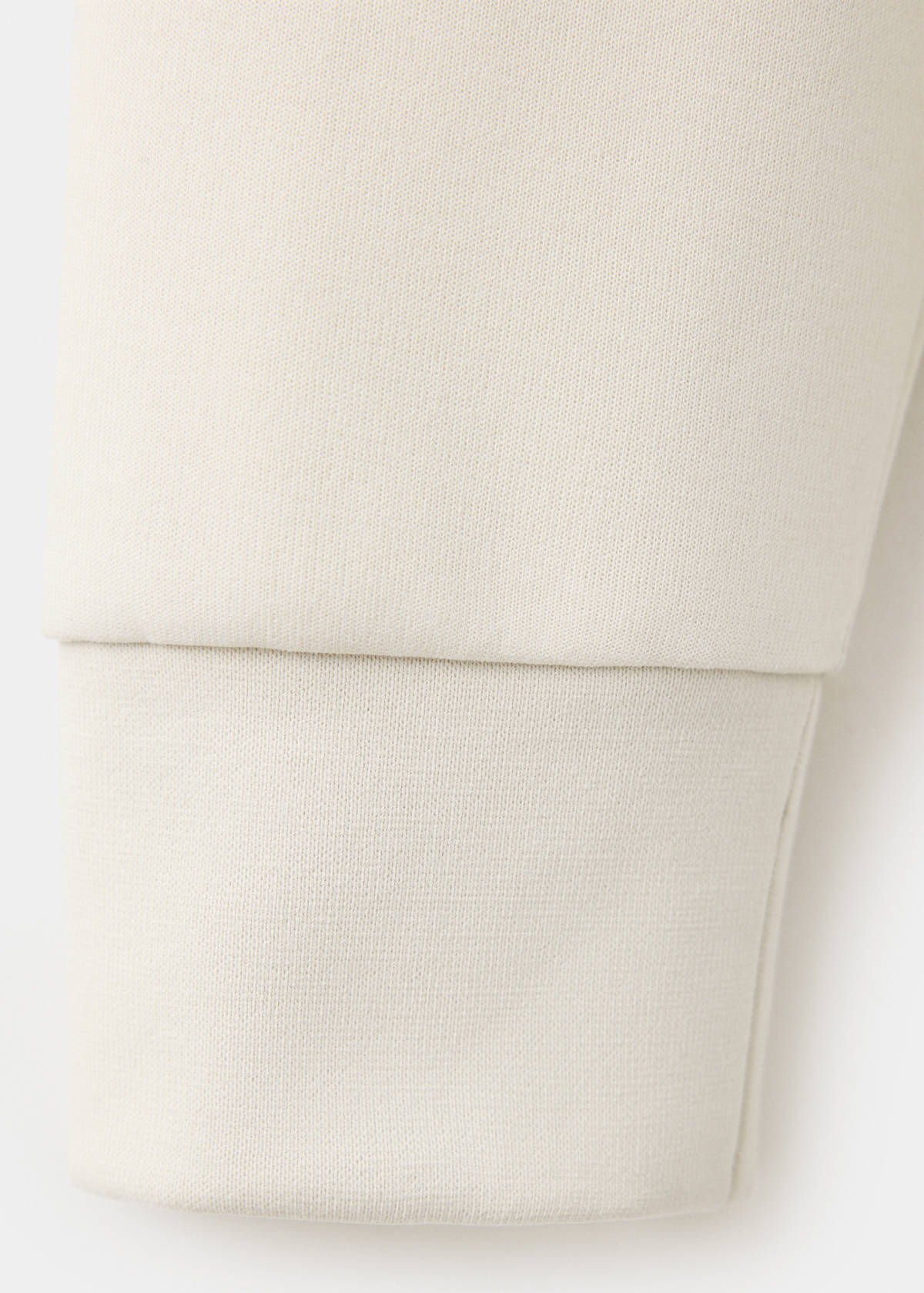 Cotton-blend regular-fit sweatshirt — Off White