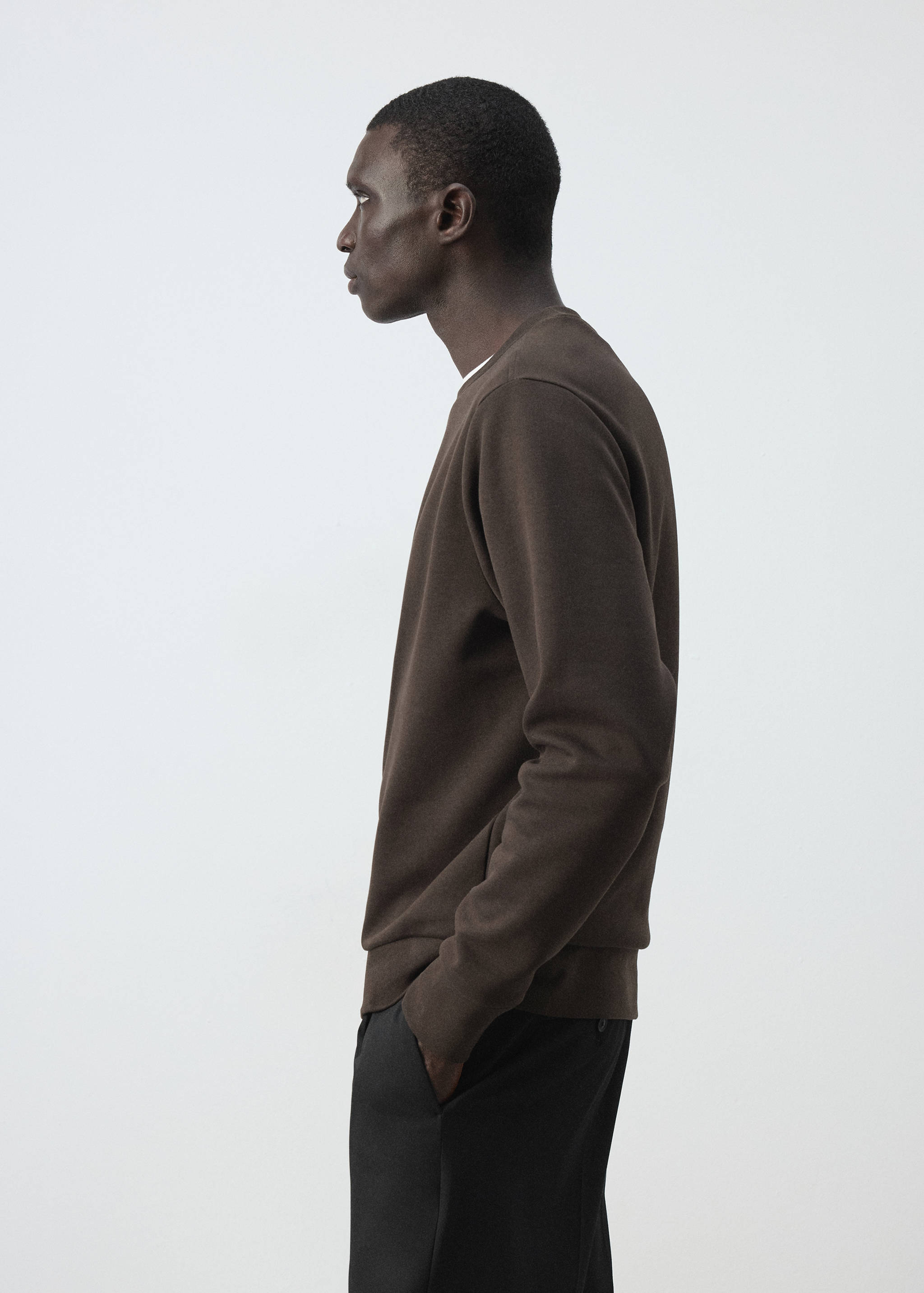 Sweatshirt aus 100 % Baumwolle, Regular Fit - Detail des Artikels 2