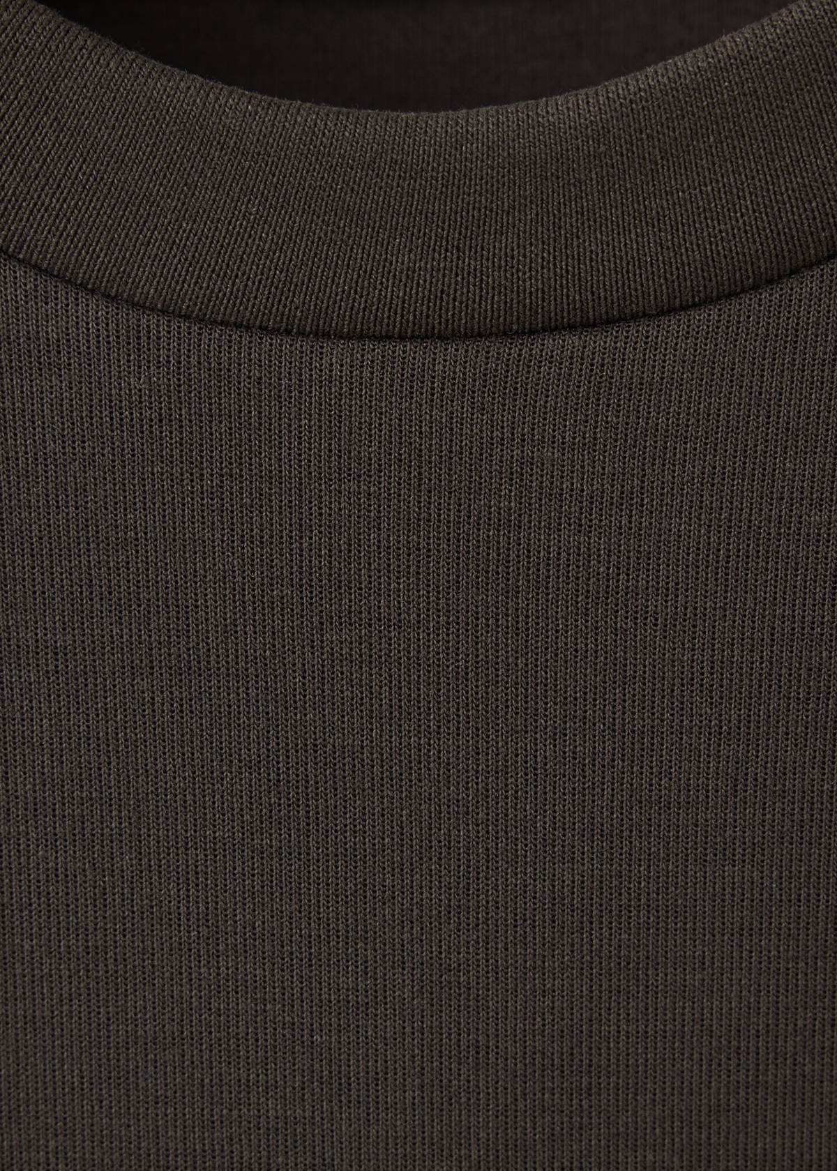 Cotton-blend regular-fit sweatshirt — Brown